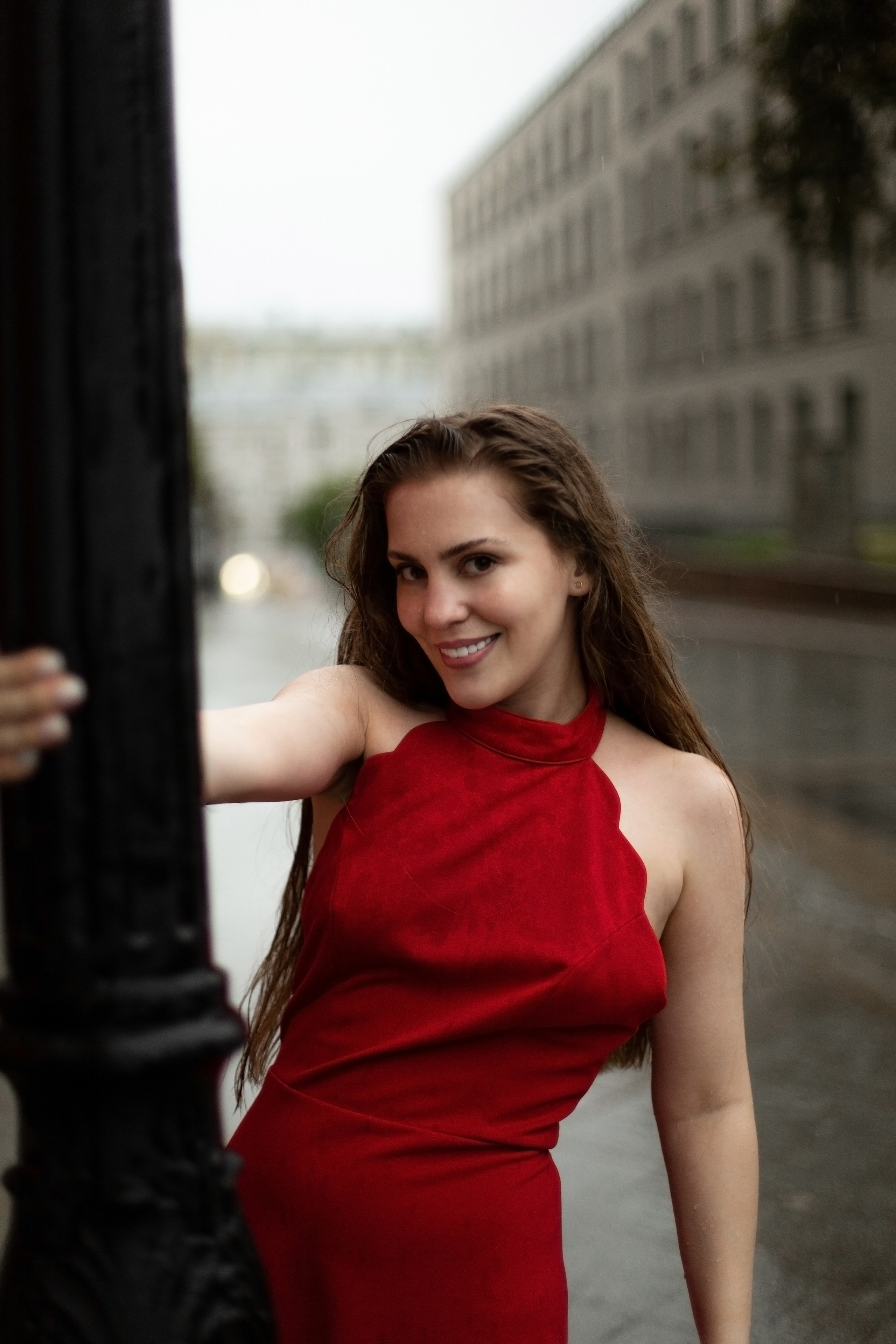 Полина под дождем. Мария Маркова детский и семейный фотограф в Москве