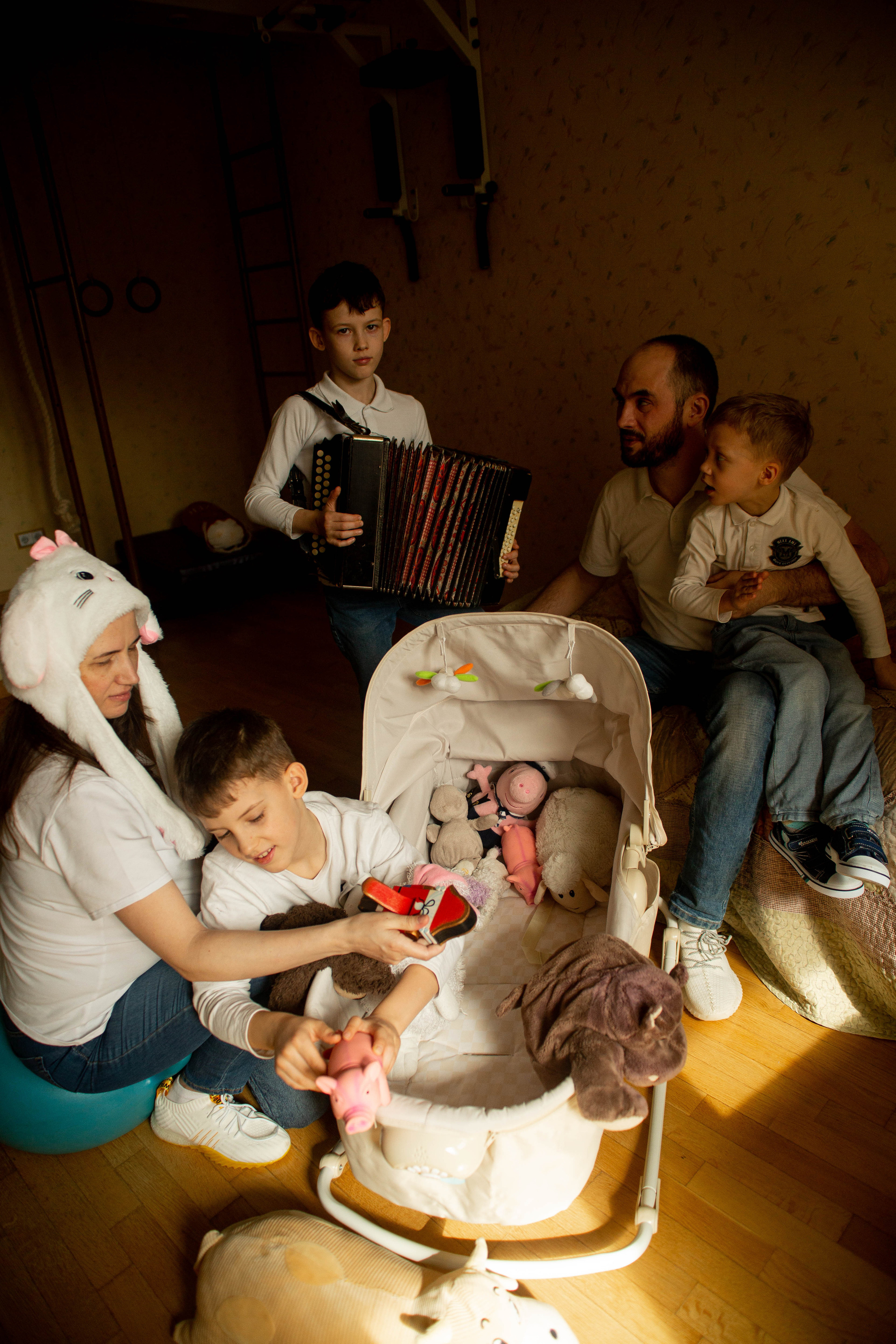 Домашняя съемка Маргариты и ее большой семьи. Мария Маркова детский и семейный фотограф в Москве