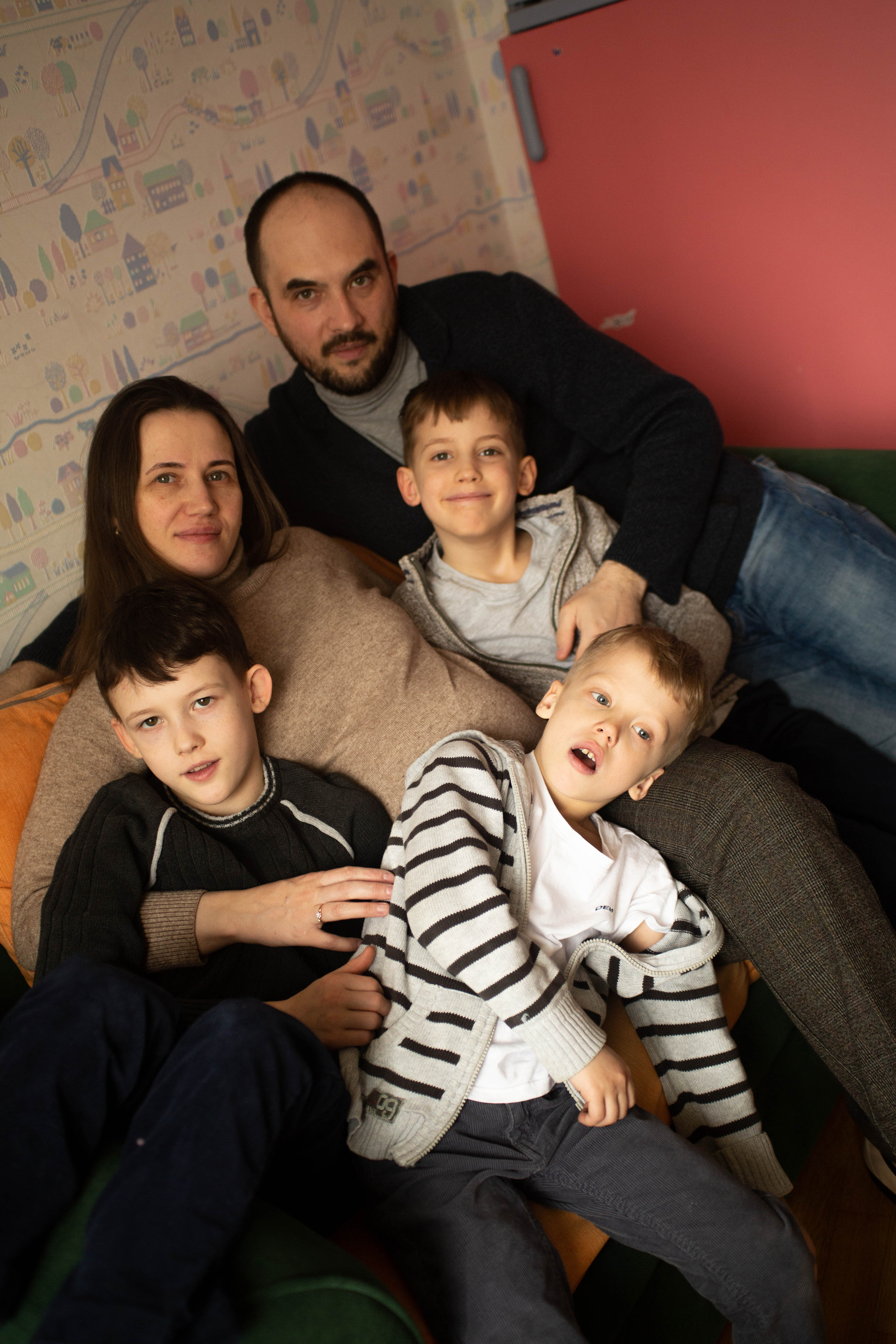 Домашняя съемка Маргариты и ее большой семьи. Мария Маркова детский и семейный фотограф в Москве