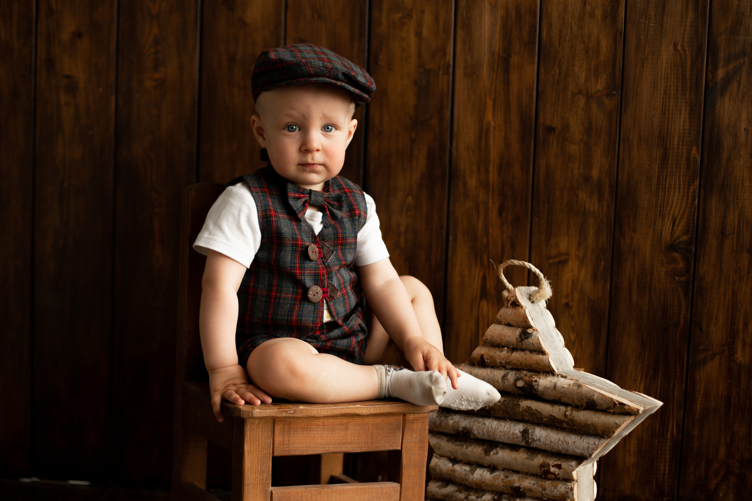 Денис, съёмка на годик. Мария Маркова детский и семейный фотограф в Москве
