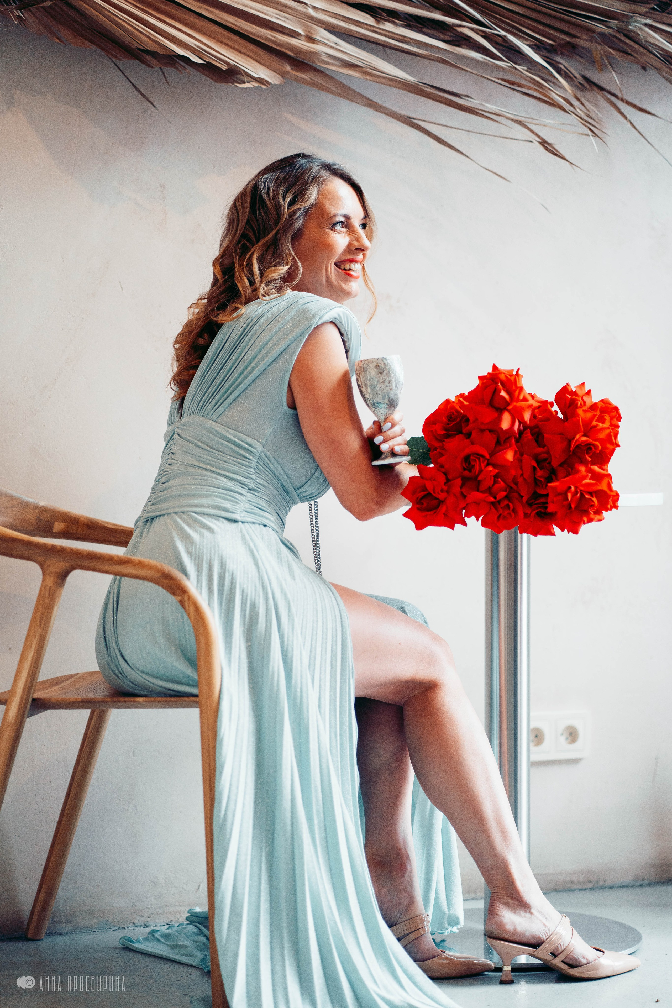 Дождливый фотодень с цветами, Охта. Ваш фотограф в Санкт-Петербурге Анна Просвирина