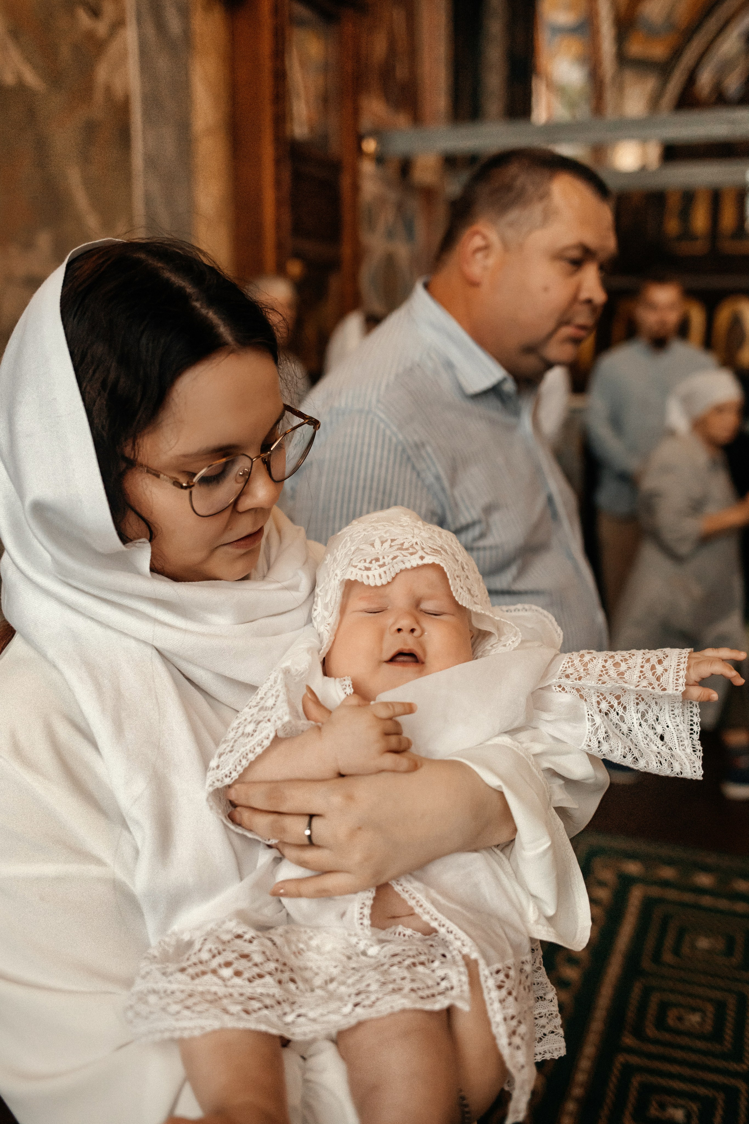 Крещение Василисы. Семейный и детский фотограф в Нижнем Новгороде Буслаева Мария