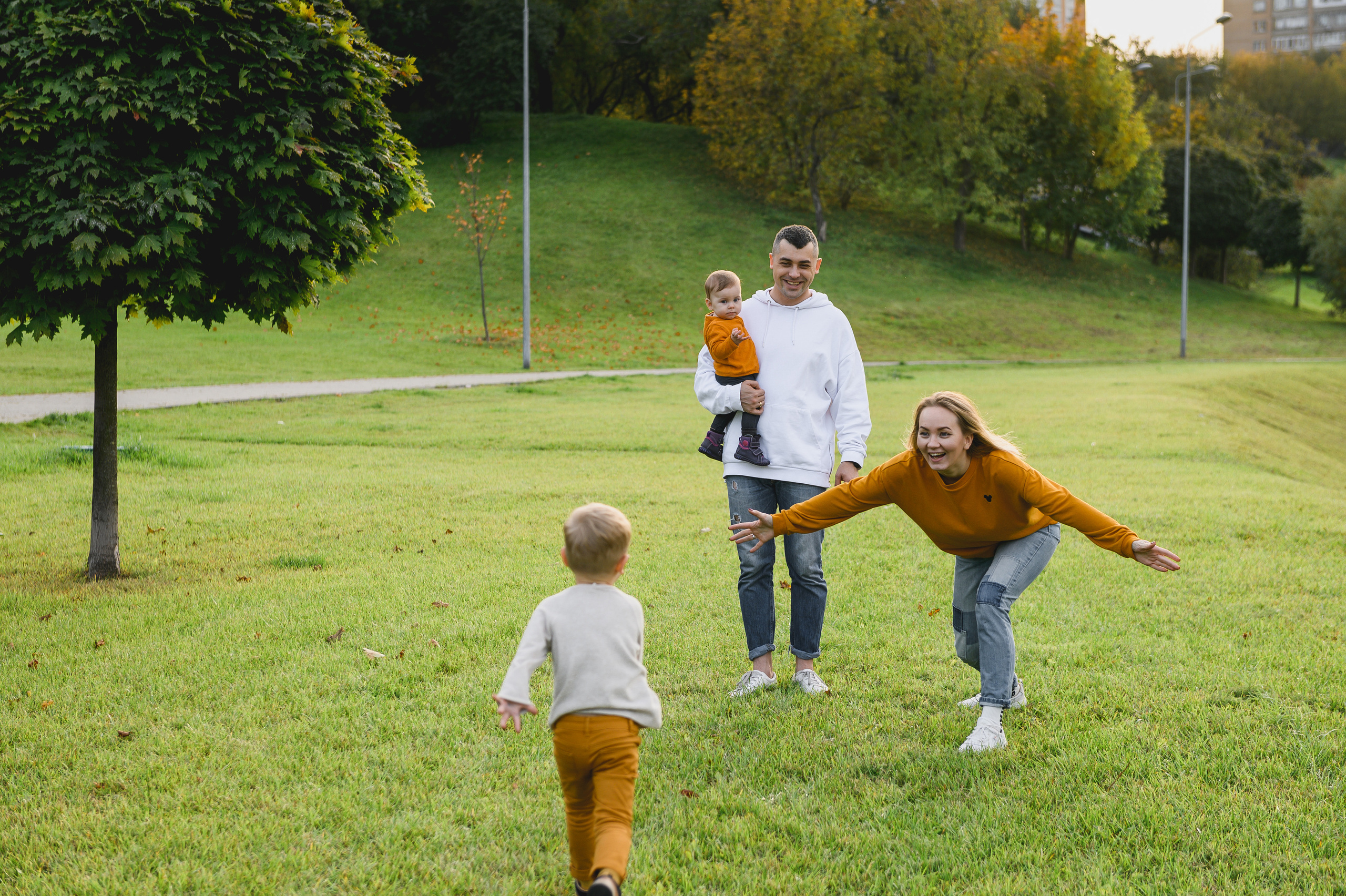 Осенняя история. Семейный и свадебный фотограф в Москве Татьяна Николаева