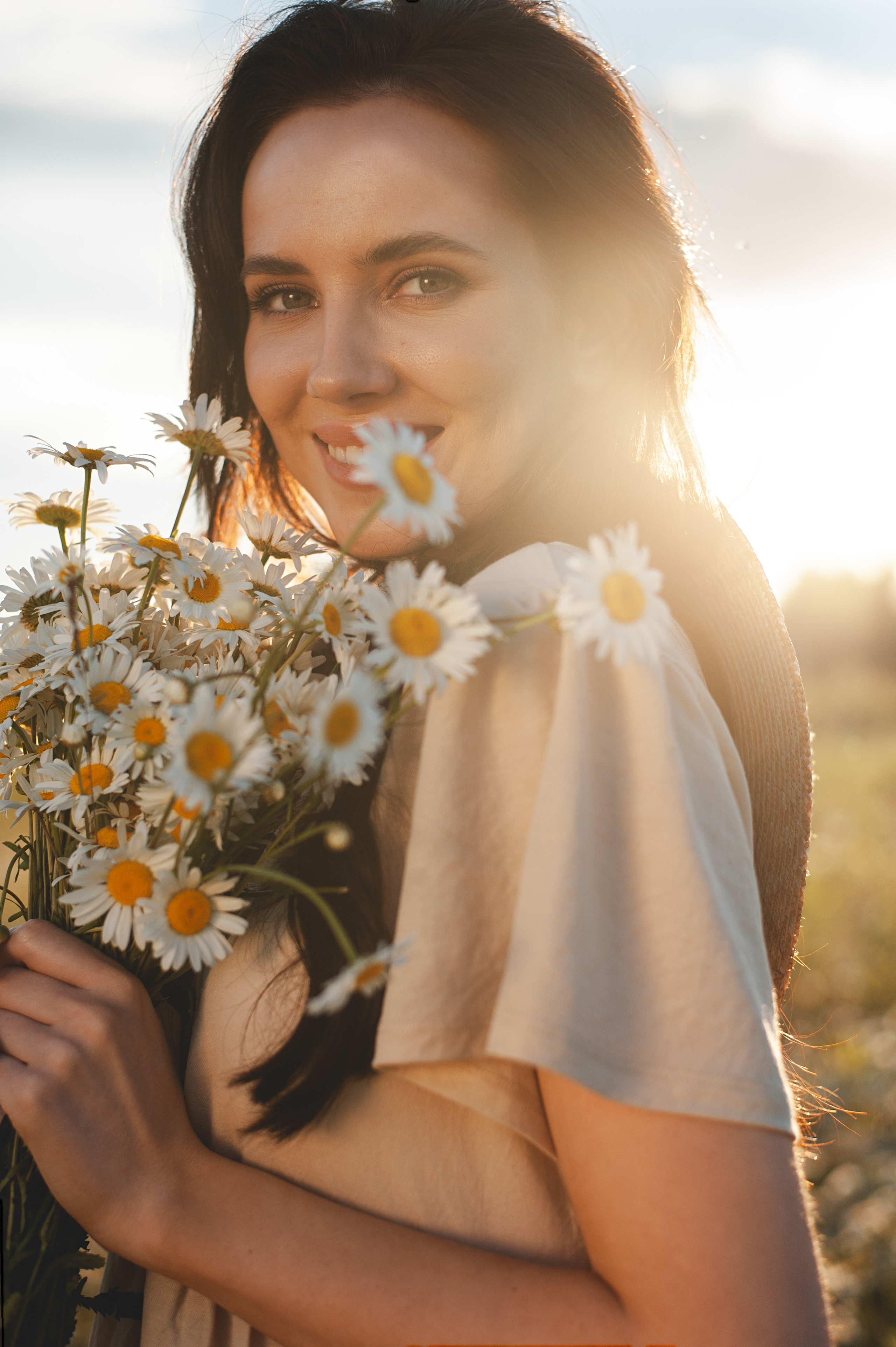 Ромашки с Дашей. Семейный и свадебный фотограф в Москве Татьяна Николаева