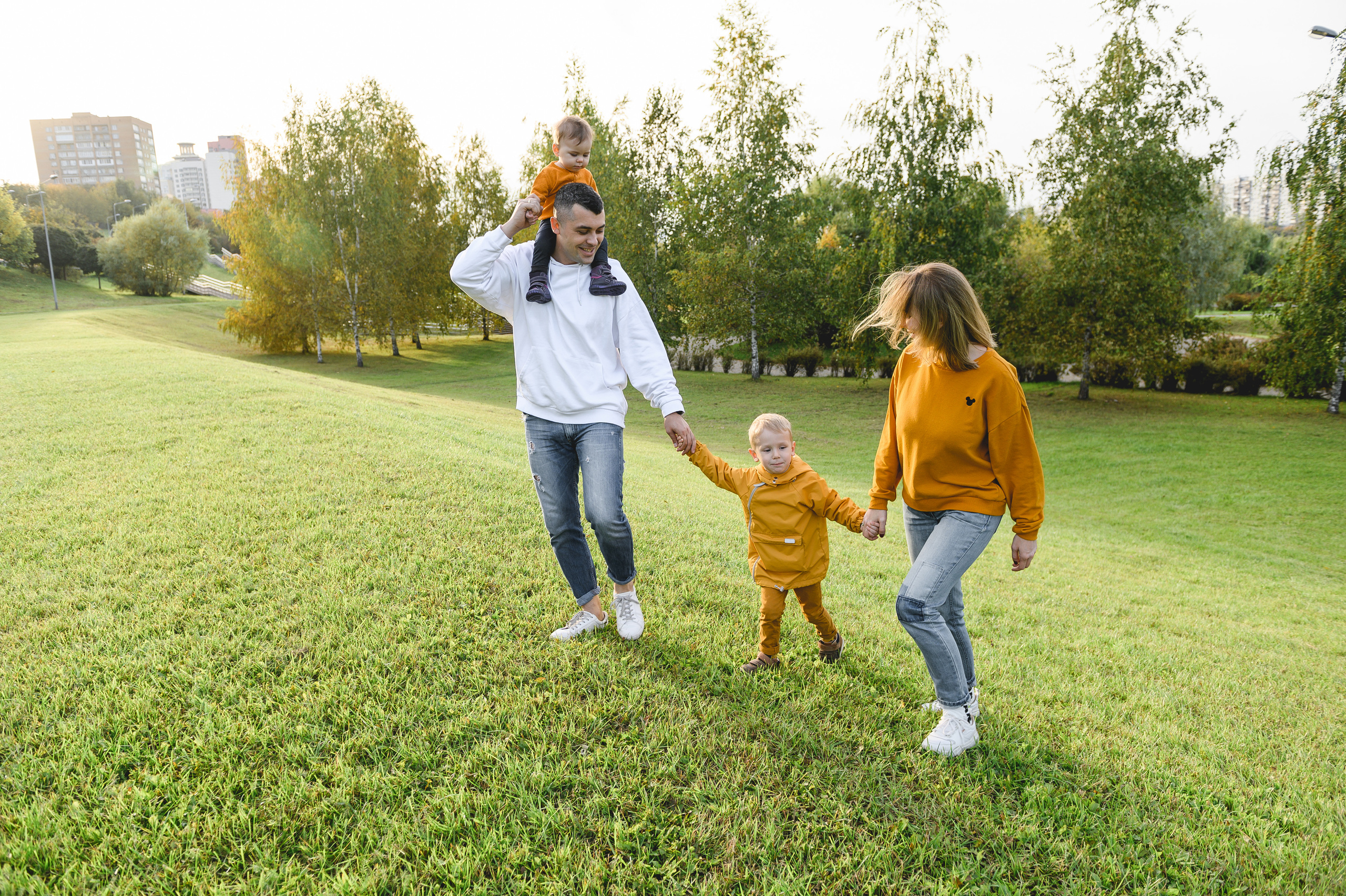 Осенняя история. Семейный и свадебный фотограф в Москве Татьяна Николаева