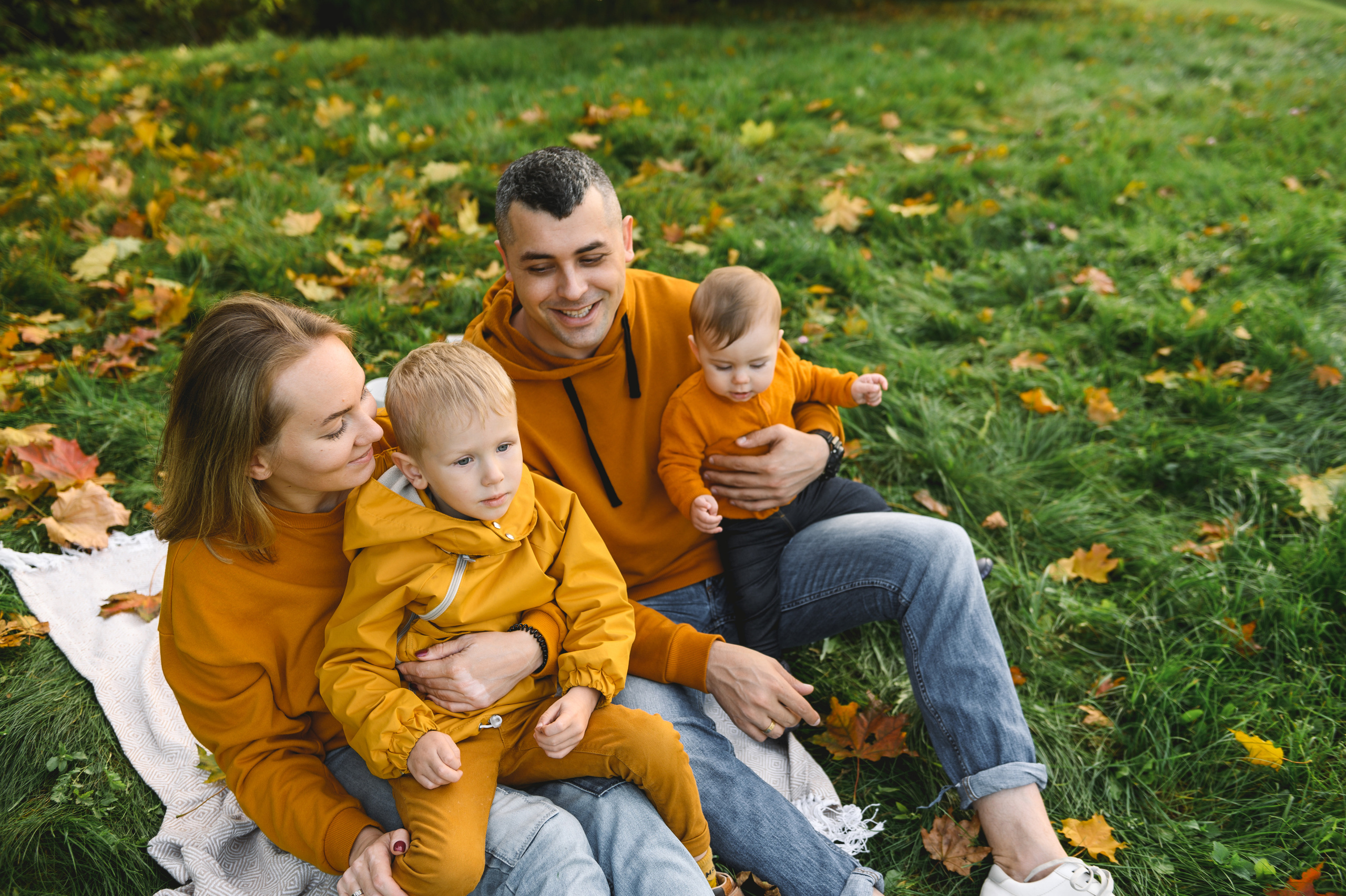Осенняя история. Семейный и свадебный фотограф в Москве Татьяна Николаева