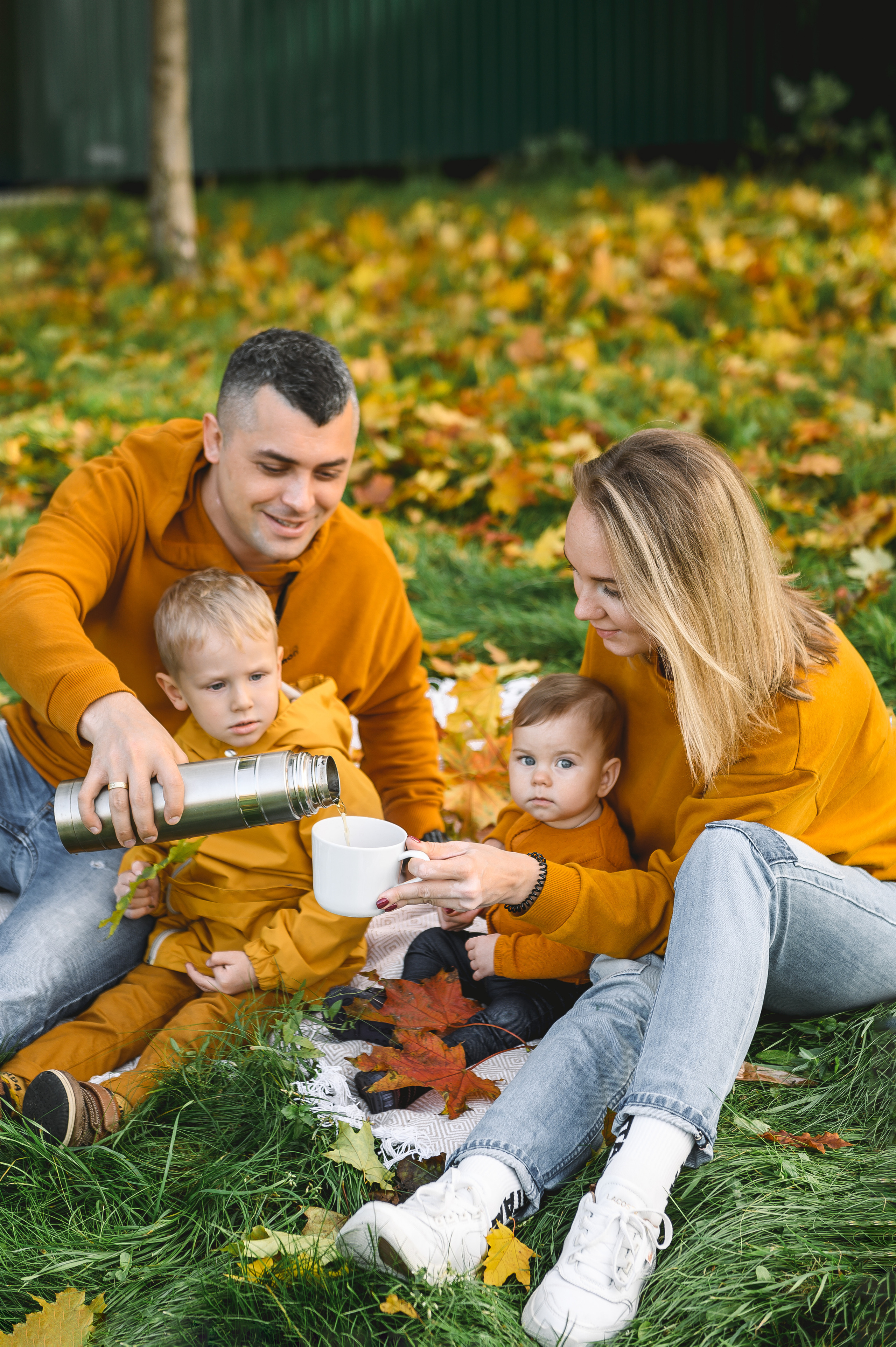 Осенняя история. Семейный и свадебный фотограф в Москве Татьяна Николаева