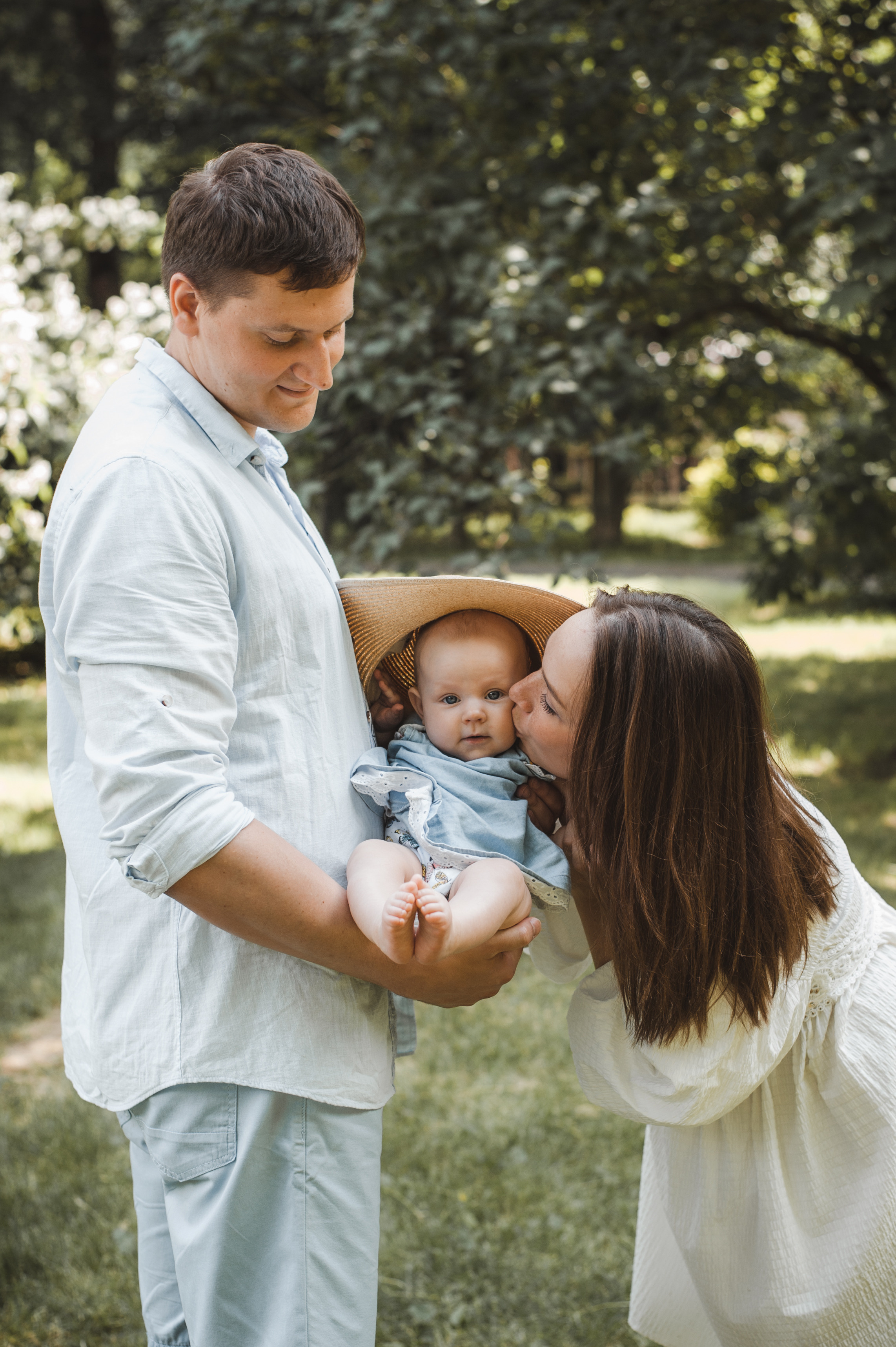 Марк, Катя и Василиса. Семейный и свадебный фотограф в Москве Татьяна Николаева