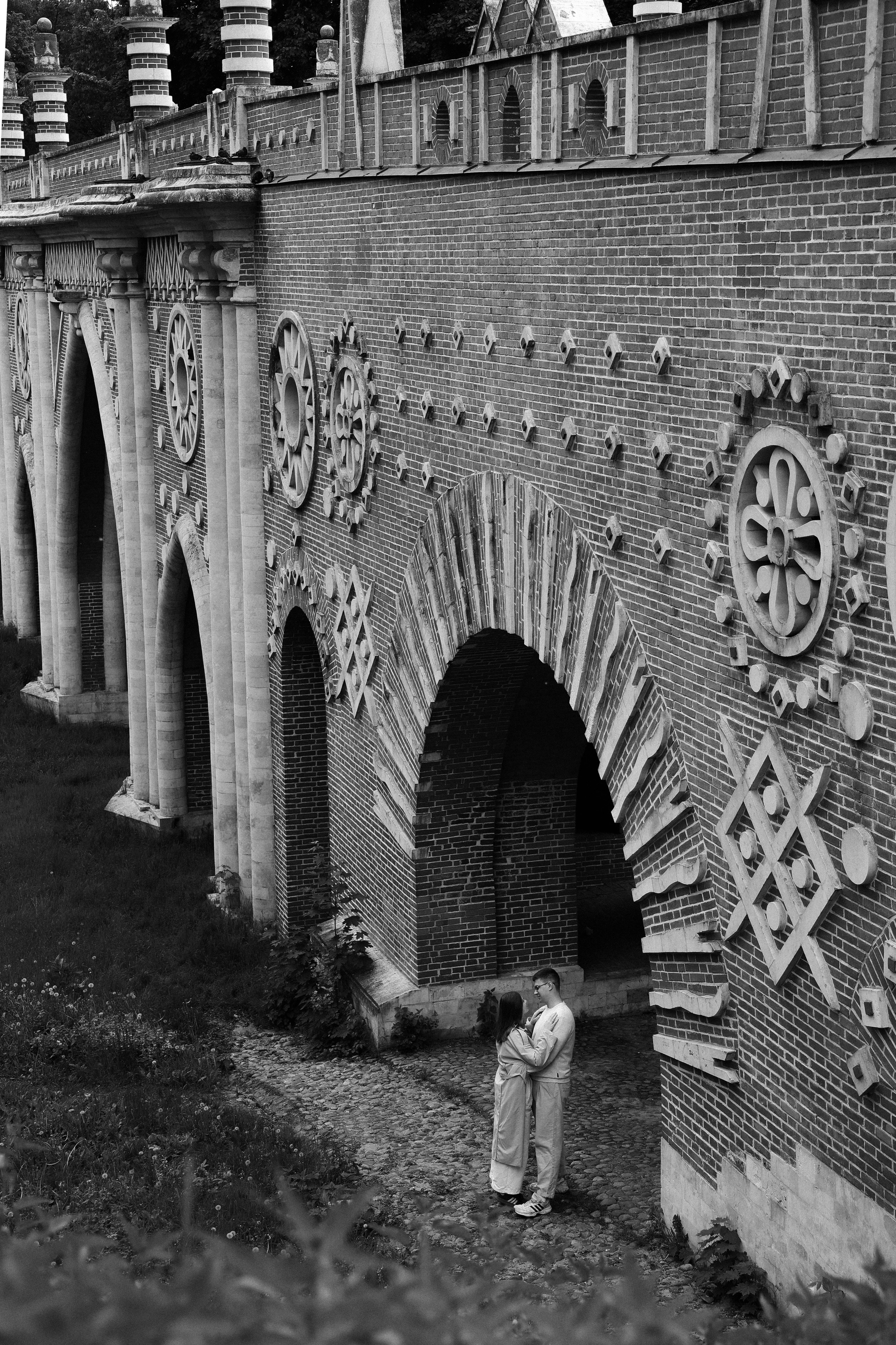 Екатерина и Иван, Парк Царицыно перед грозой. Свадебный и семейный фотограф в Москве Света Снимает
