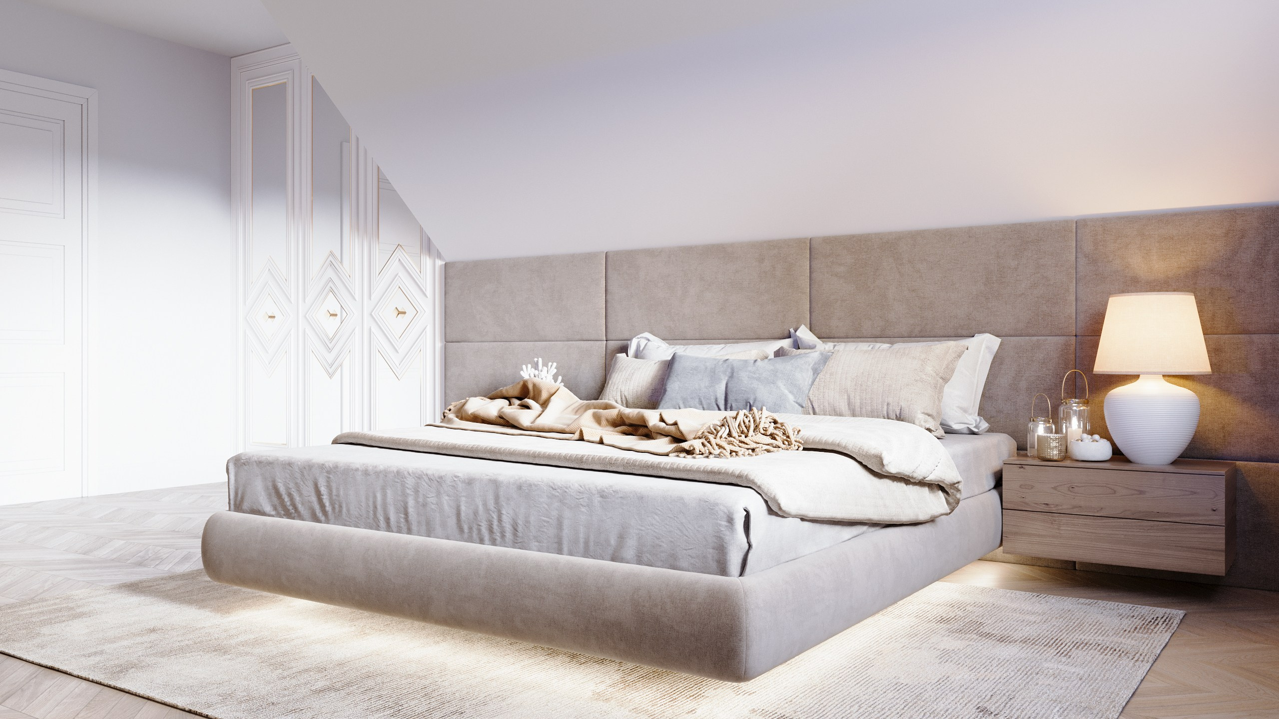 Комната дочери. Intoo.ru — Дизайн интерьера в Москве. Частный дизайнер Роман Королев