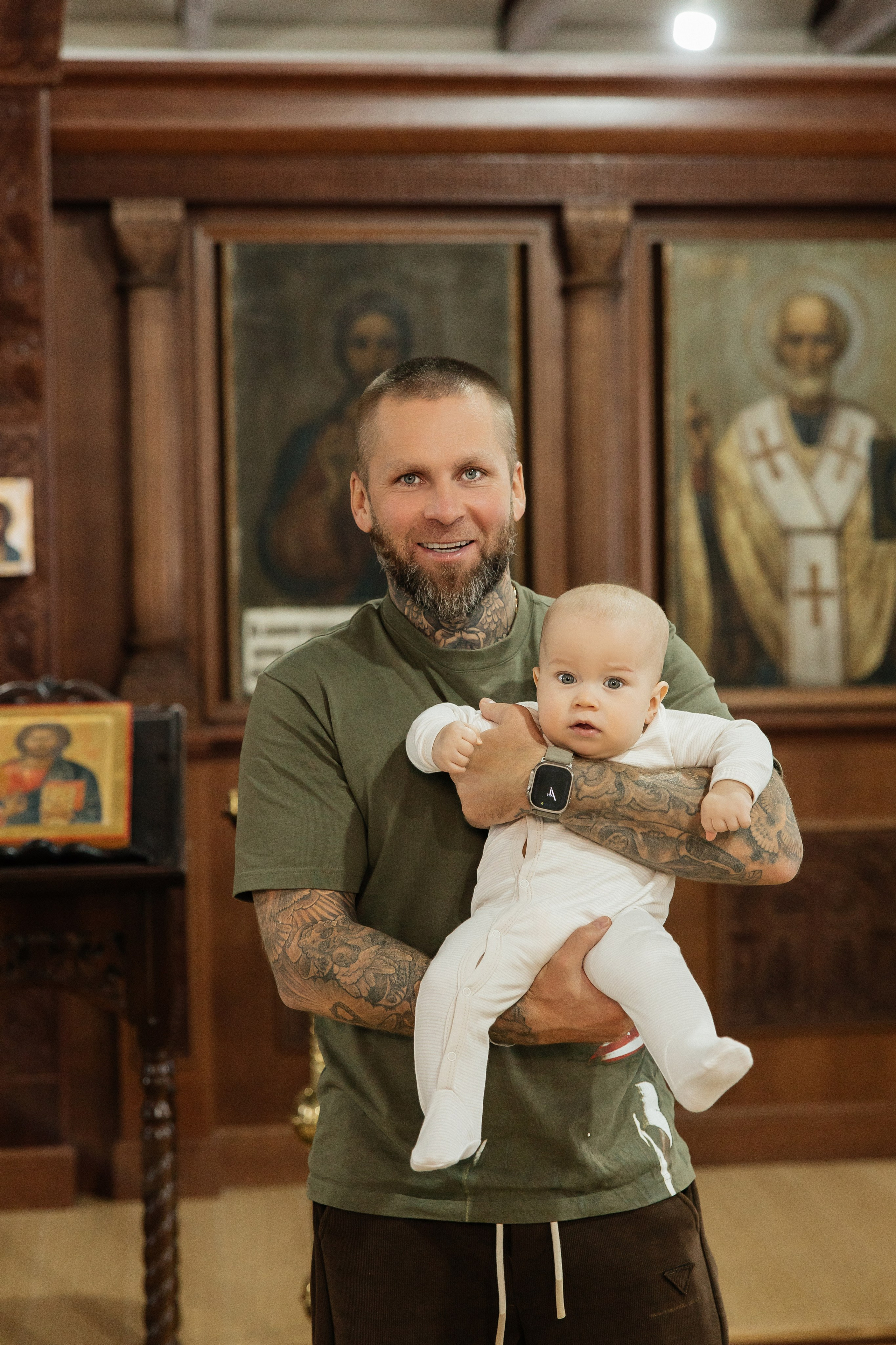 Таинства Крещения Мирона и Владимира. Семейный фотограф в Рязани и Рязанской области