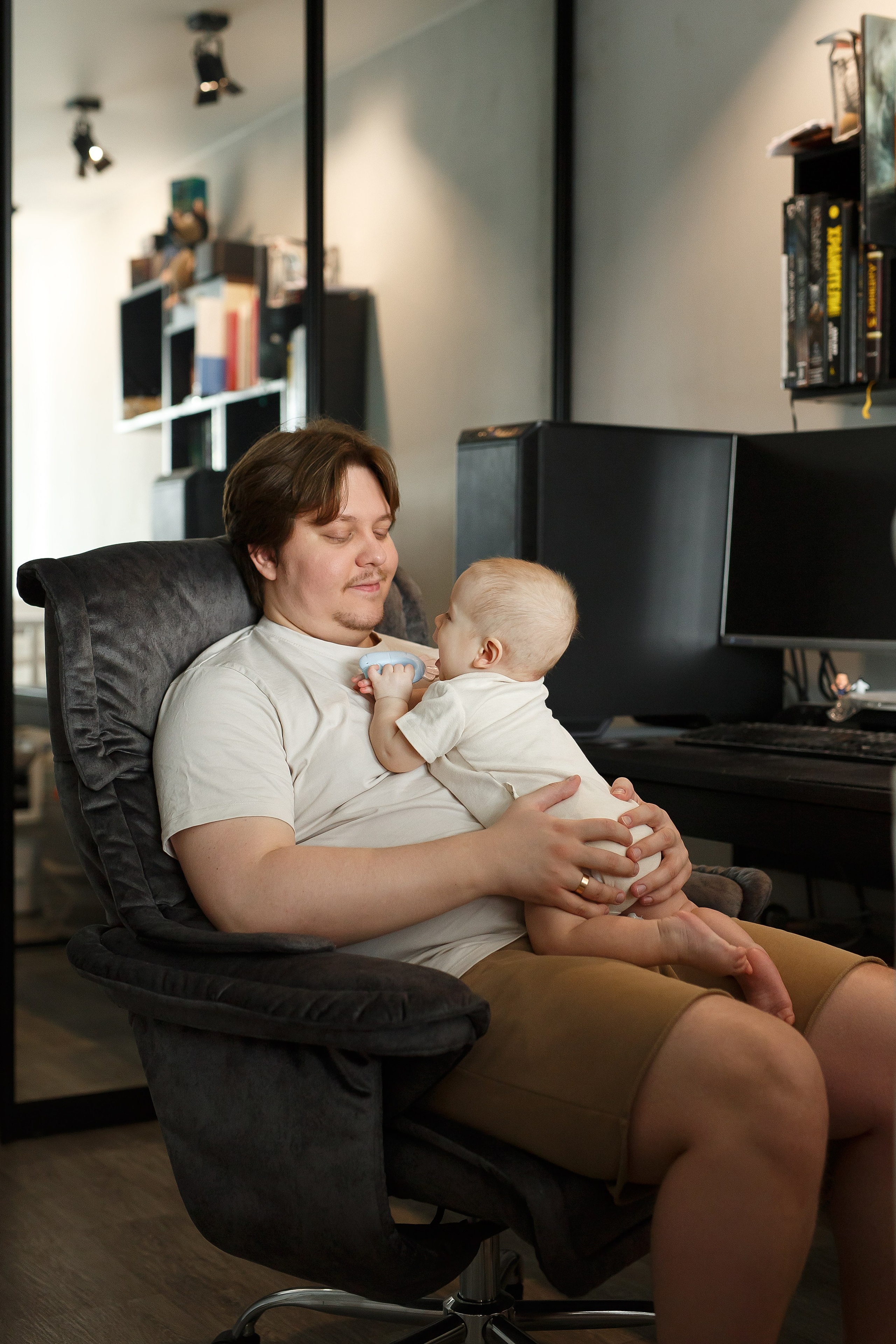 Домашние семейные съёмки. Семейный фотограф в Брянске Александра Щербакова