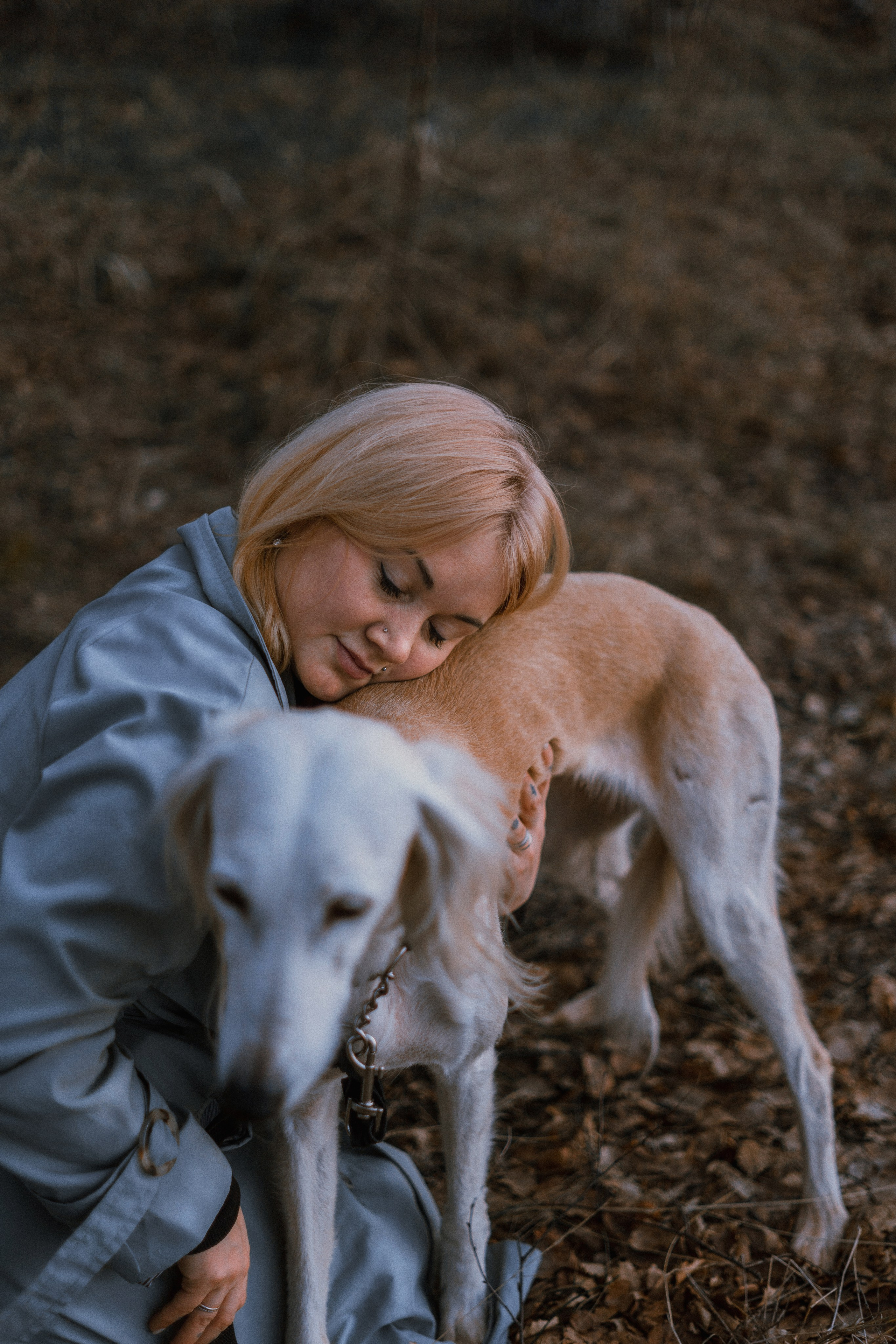 Настя и Бейда. Фотограф-анималист Богданова Полина