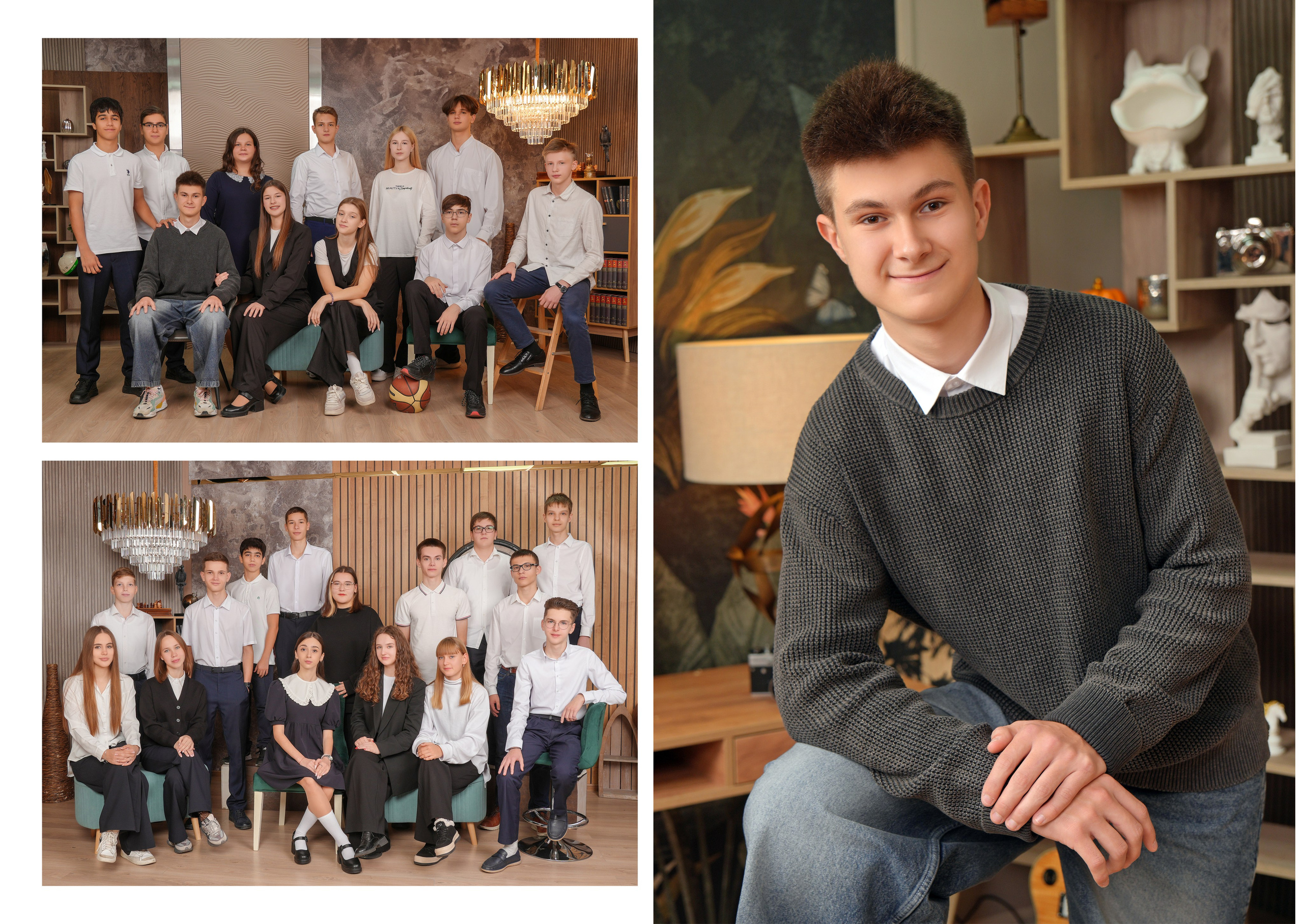 ШКОЛА 2 — 9 «А» класс. Красивый выпускной альбом в Краснодаре