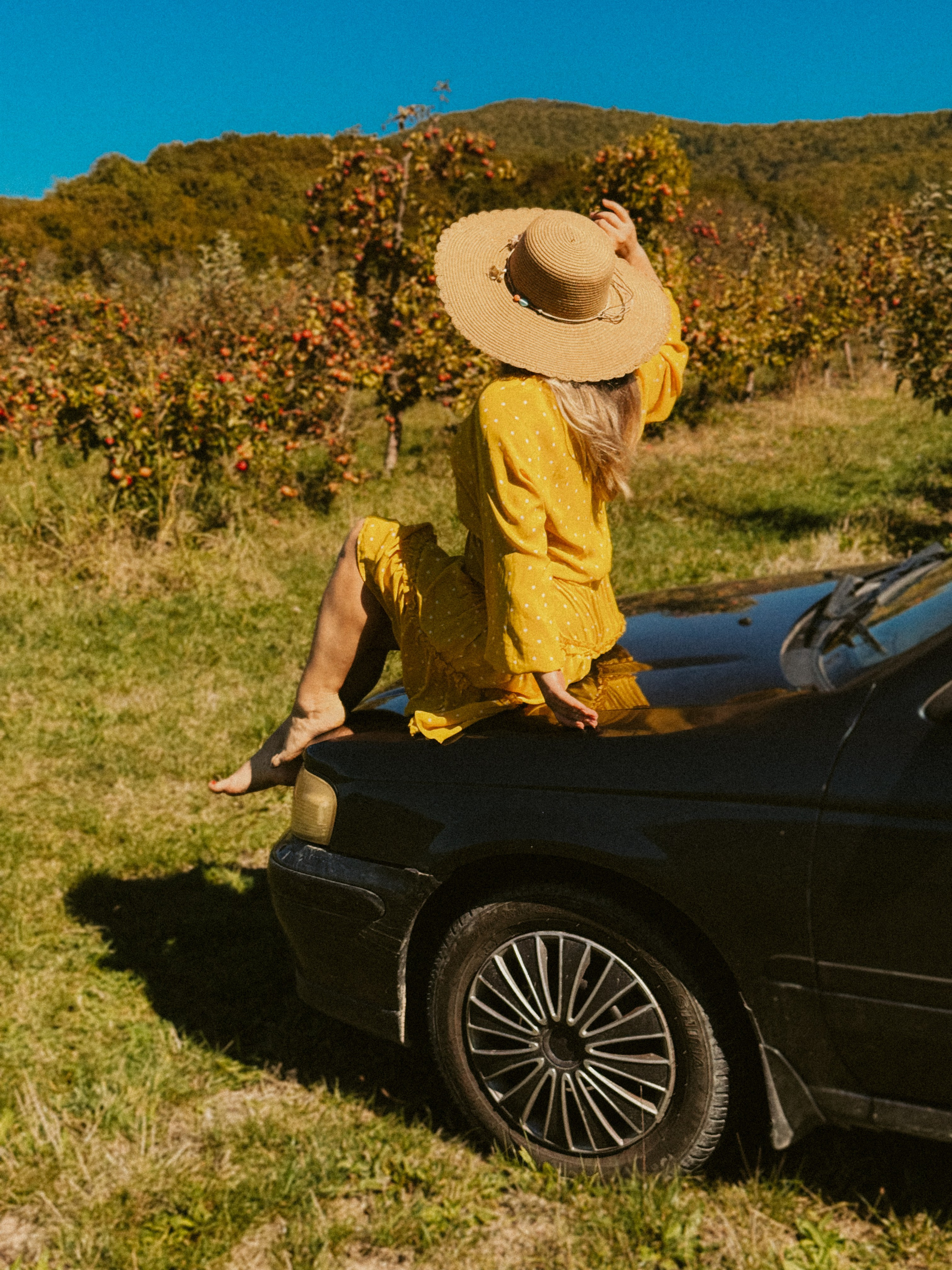 Ксюша Яблоки Сад. Inga Simonova | Семейный и детский фотограф у моря