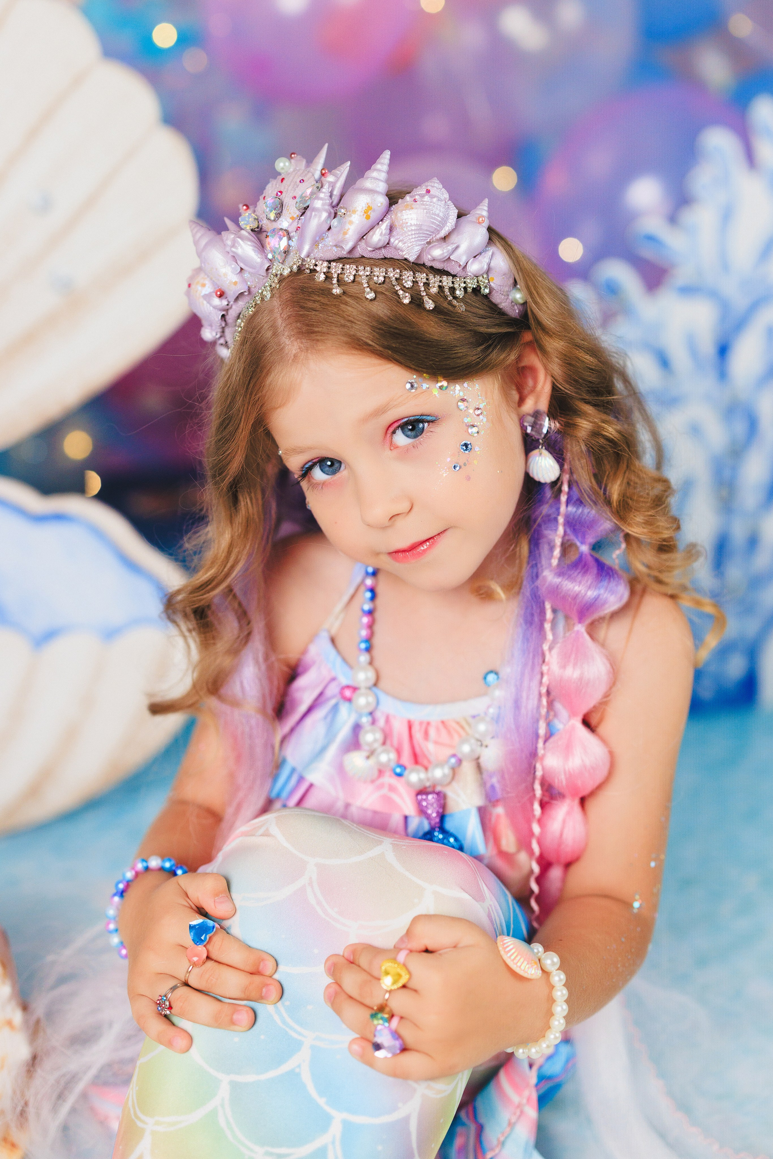 Детская фотосессия в образе «РУСАЛОЧКА», город Краснодар. Семейный и детский фотограф в Краснодаре Анна Трашкова