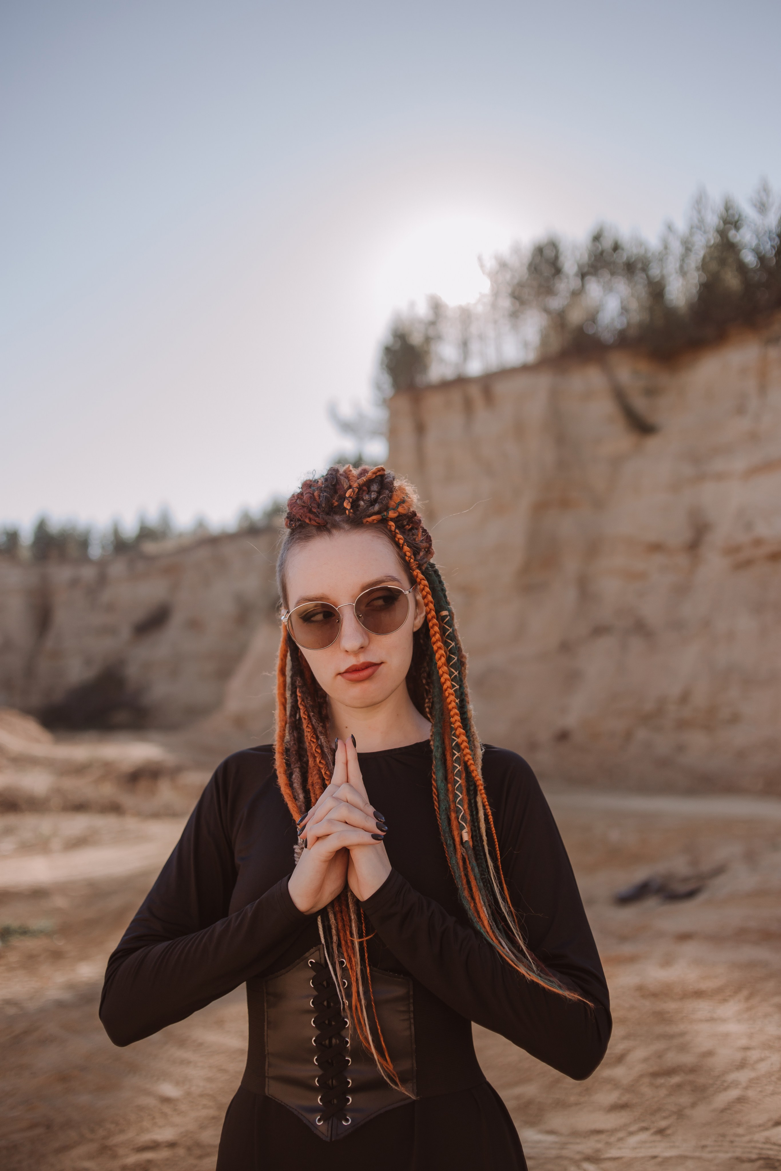 Марина. Песчаный карьер. Фотограф Регина Крикунова г. Красноярск