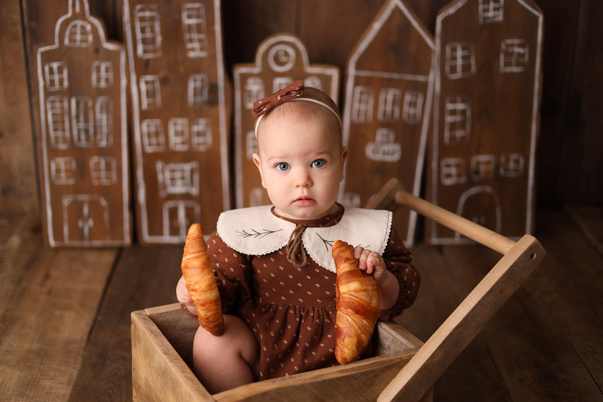 Маше 1 годик. Фотограф новорожденных Москва. Ньюборн фотограф Москва