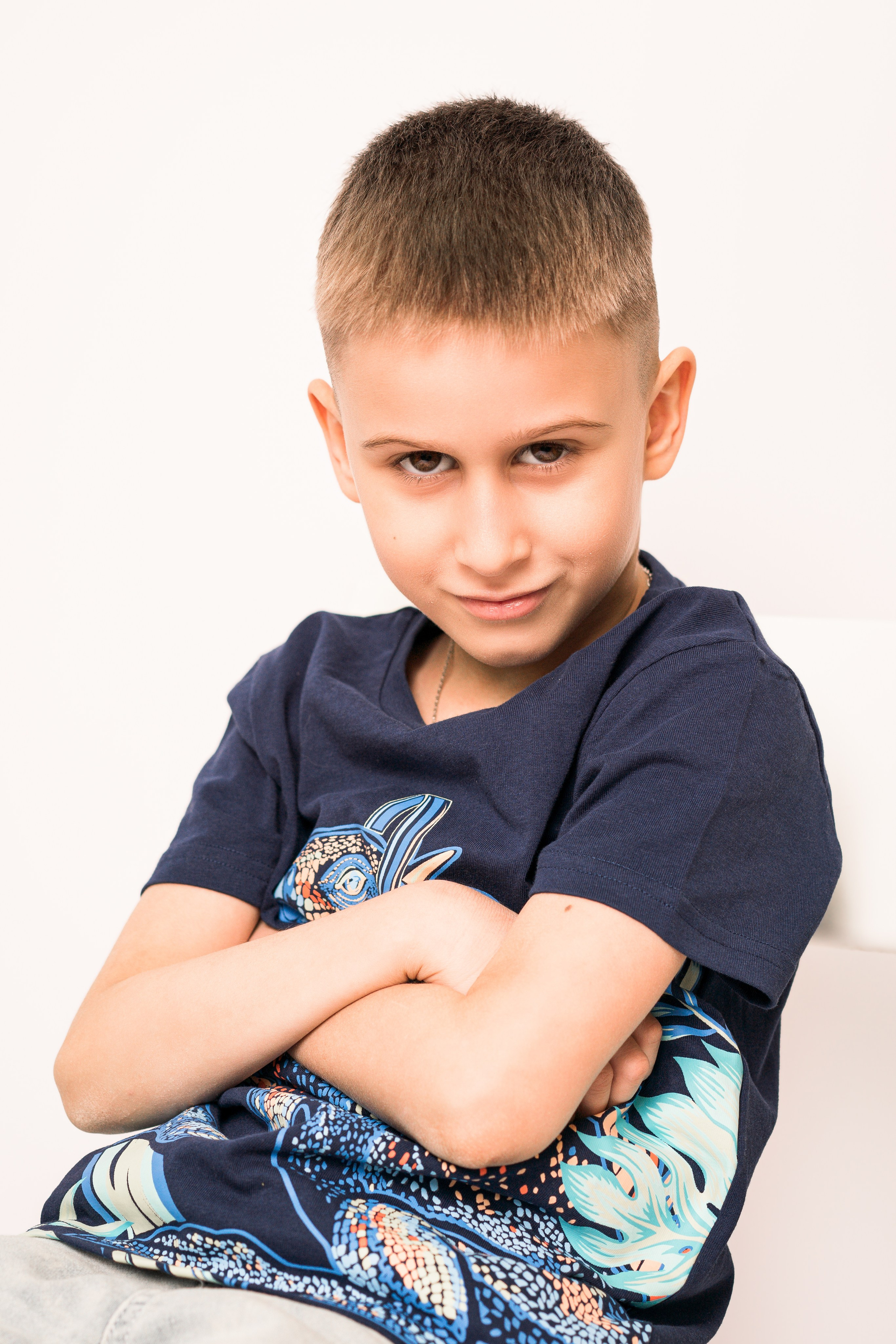 Детский сад, портреты белый фон. Фотограф Шунова Саша