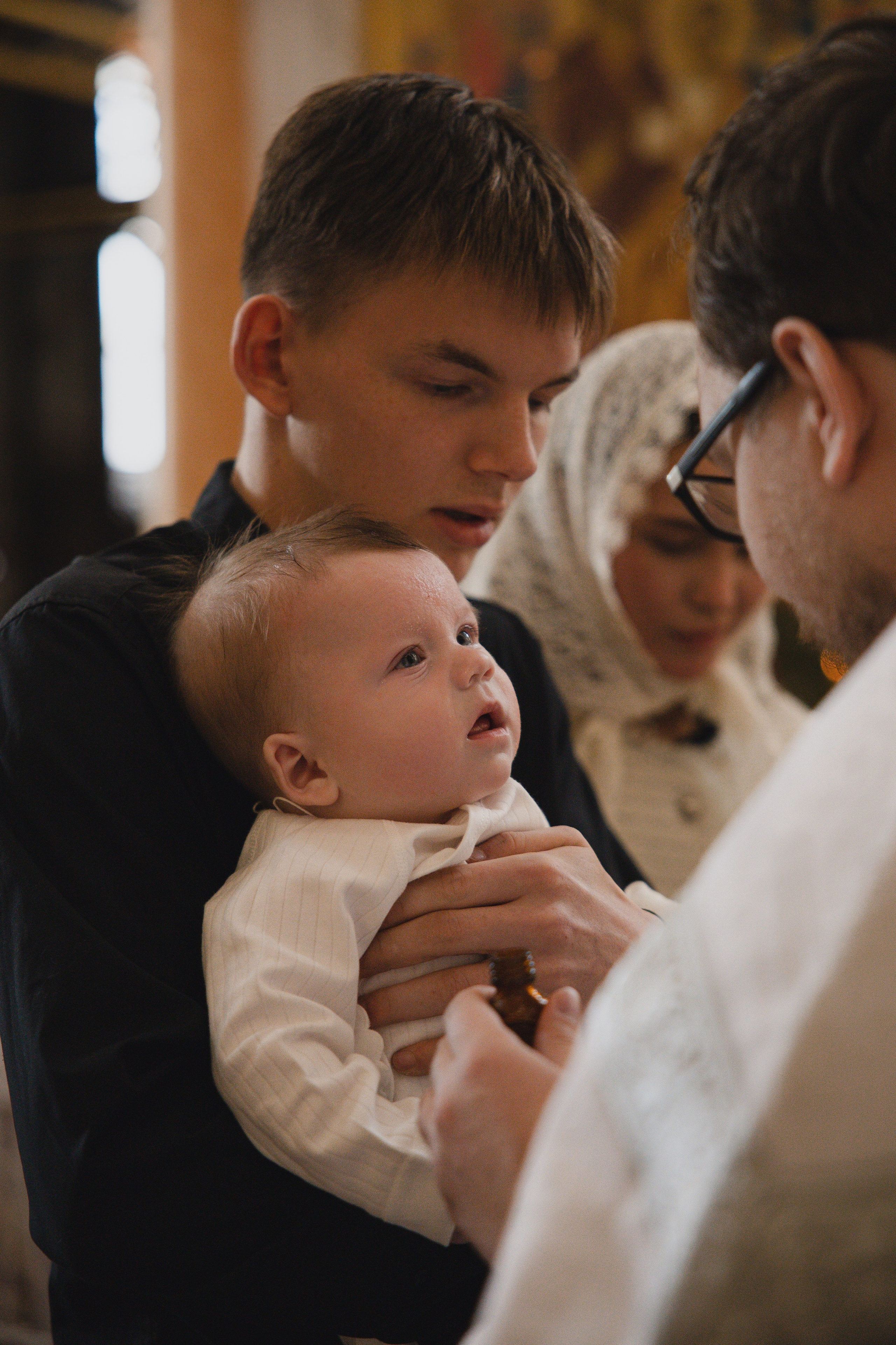 Крещение Кирюши. Фотограф Ломакина Анастасия