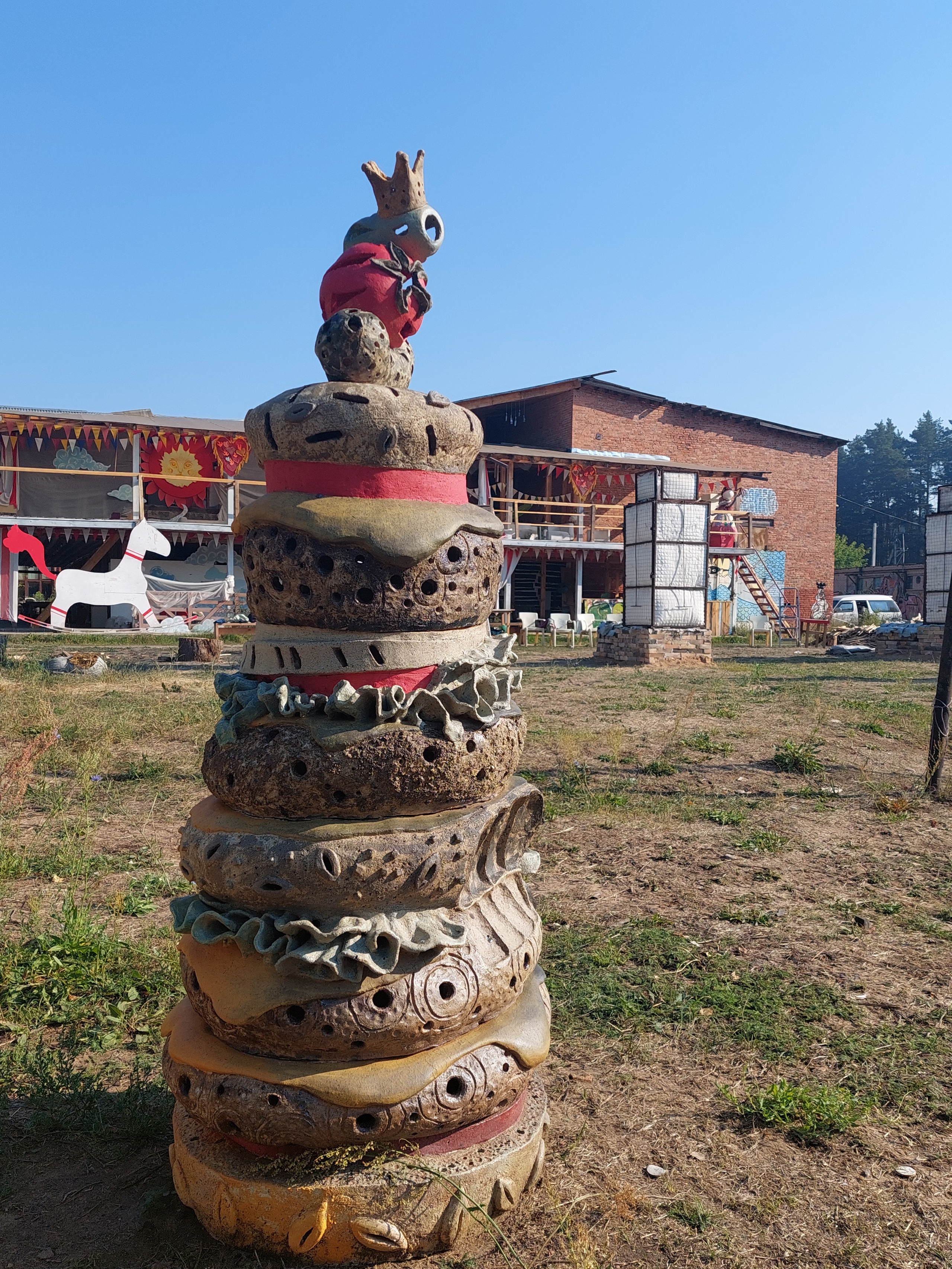 Гуслица 2022. Курс Татьяны Пунанс «Make Your Fire». Керамика с историей. Елена Рогалёва