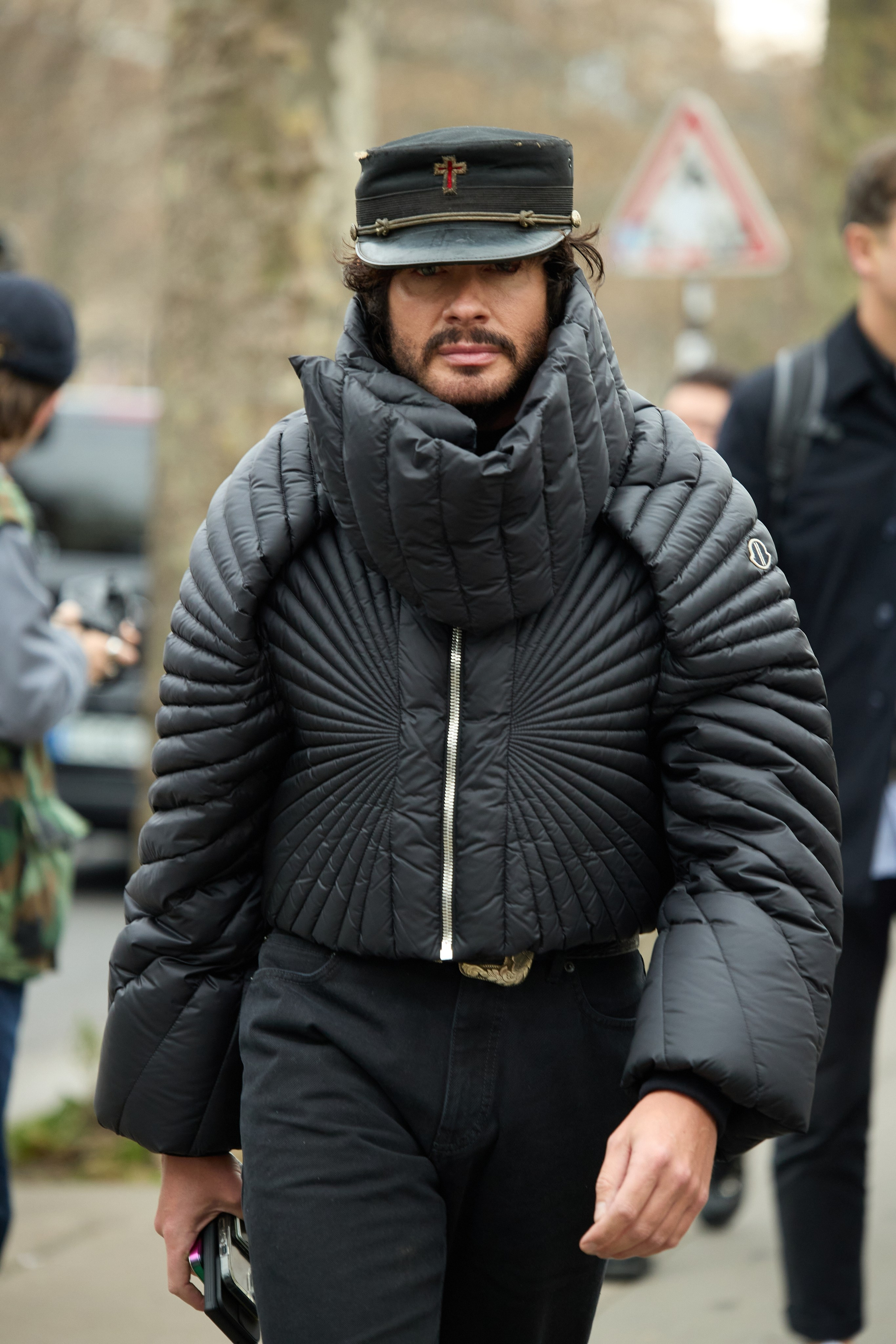 PFW MENSWEAR FALL/WINTER 25/26 RICK OWENS. Photographer in Milan Ivan Goncharov