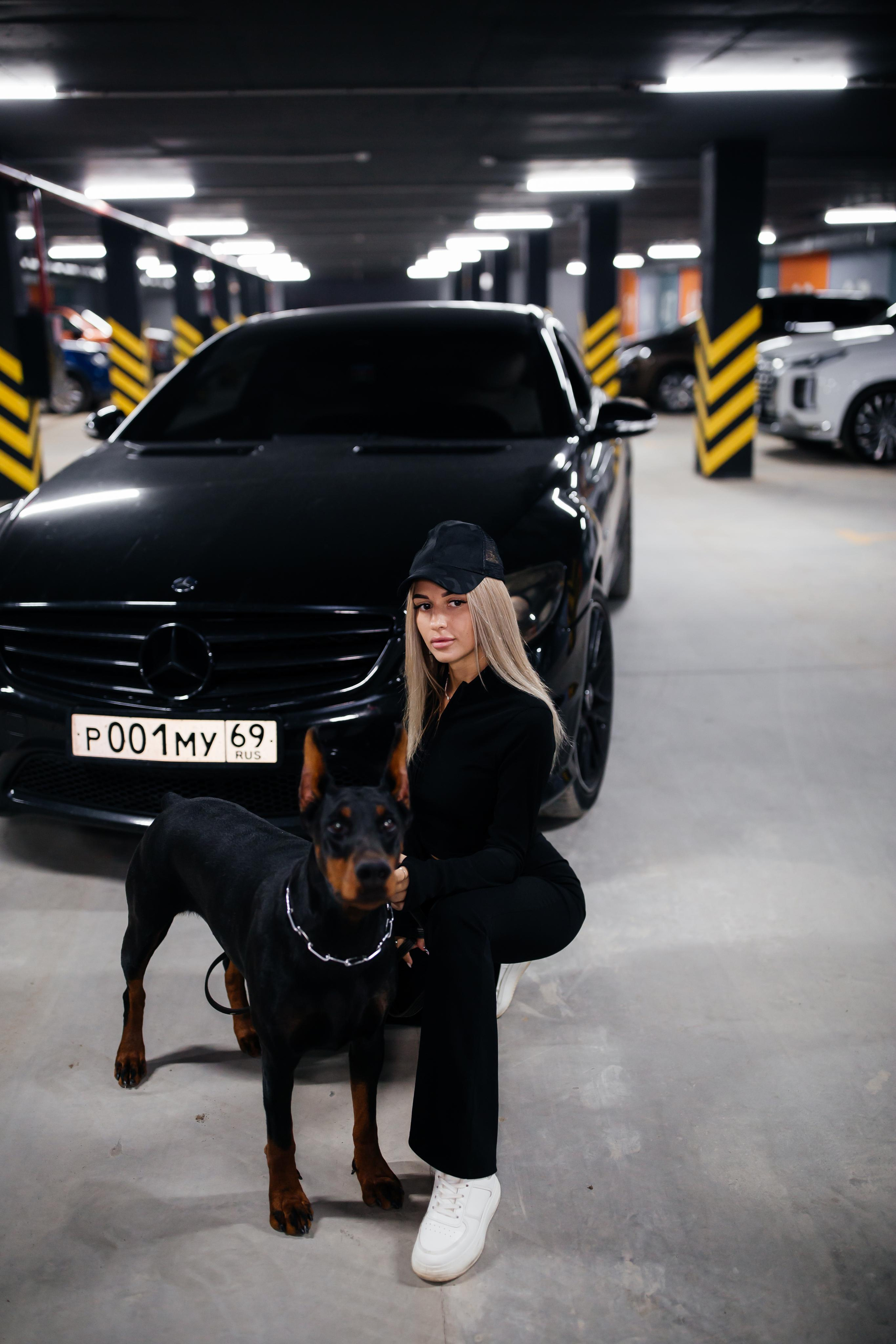 Фото дни с Доберманом. Свадебный фотограф в Москве и Твери