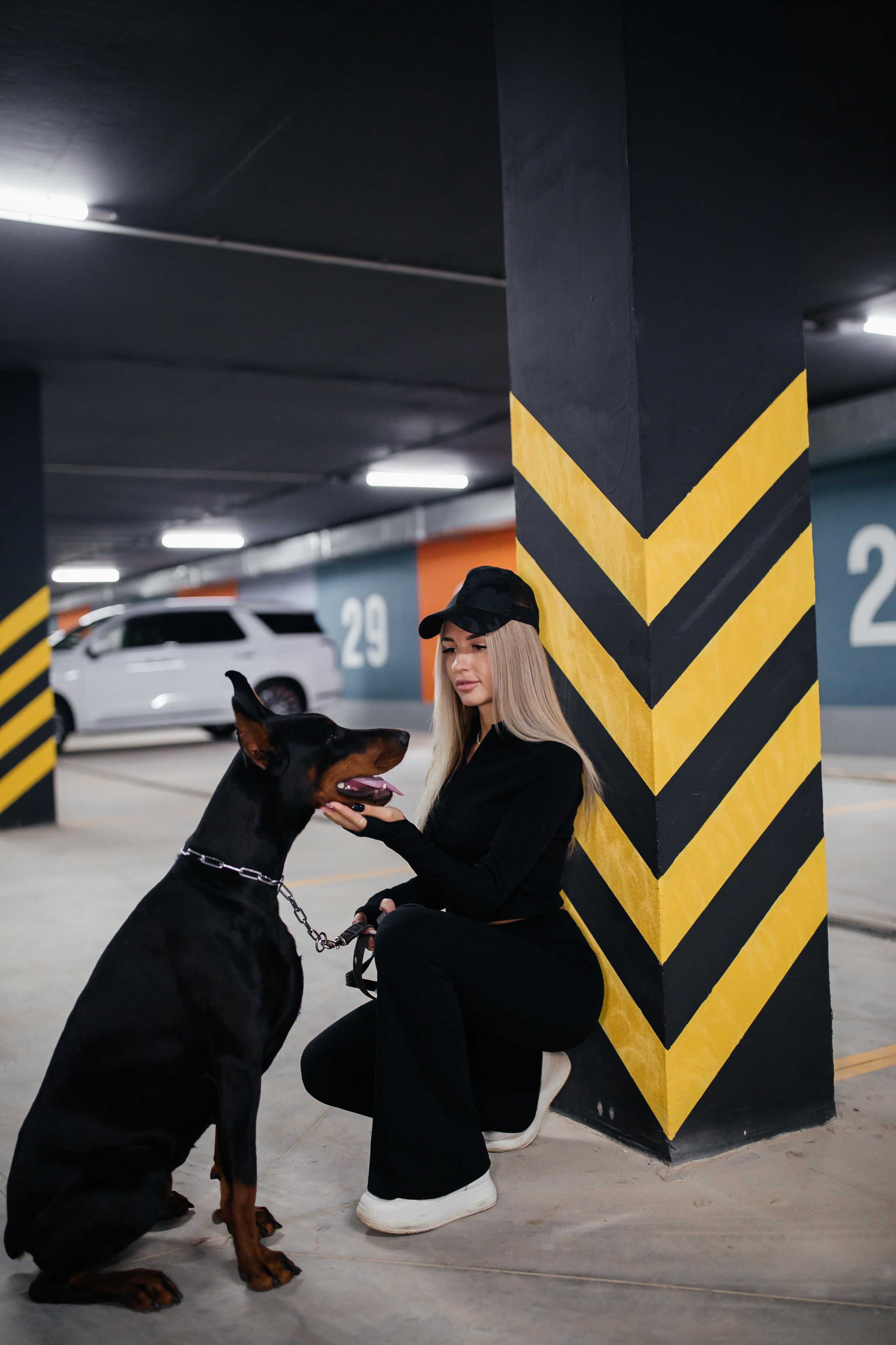 Фото дни с Доберманом. Свадебный фотограф в Москве и Твери