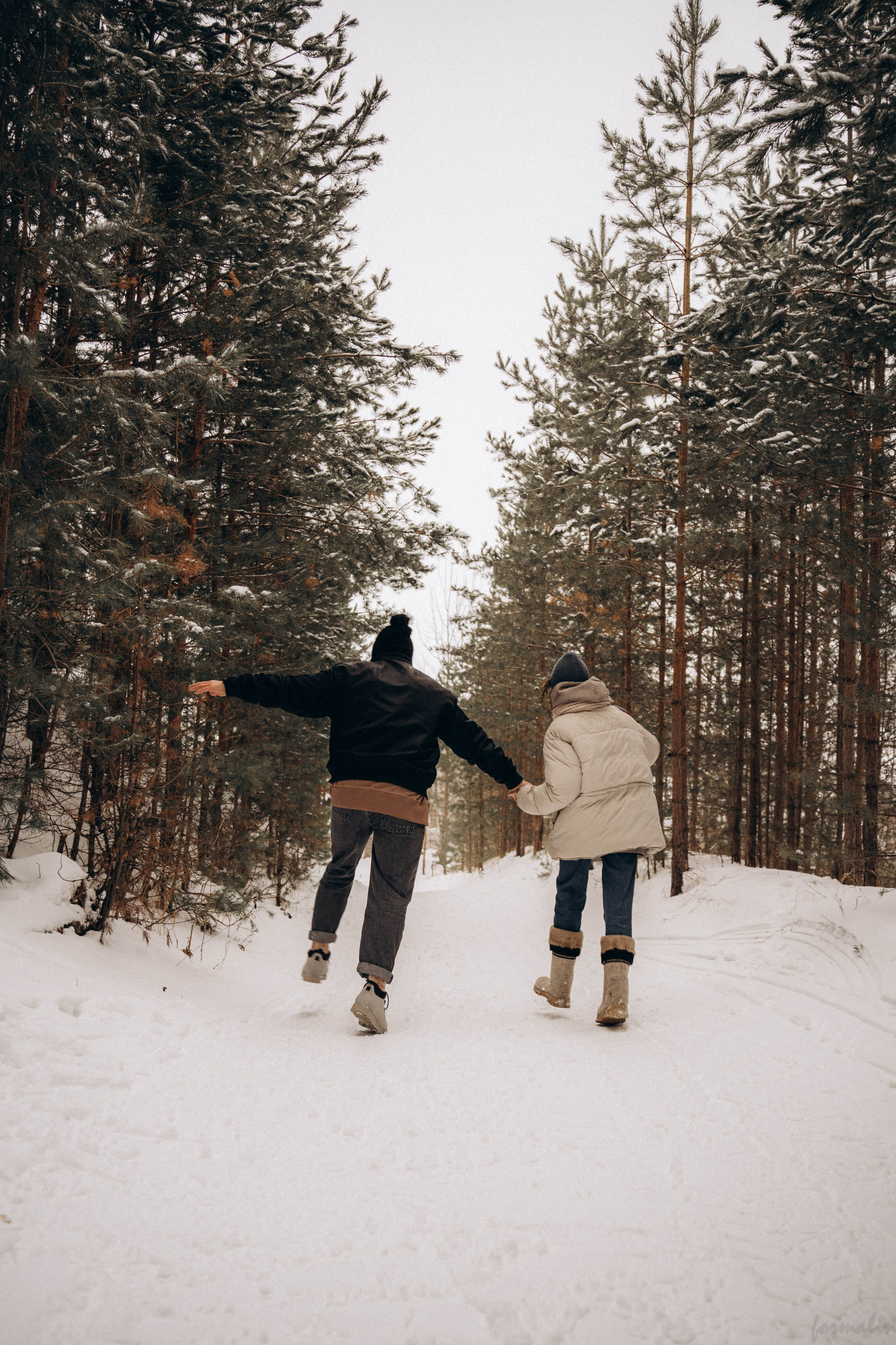 Романтичный снегопад. Алиса Никитцова | Фотограф в Казани
