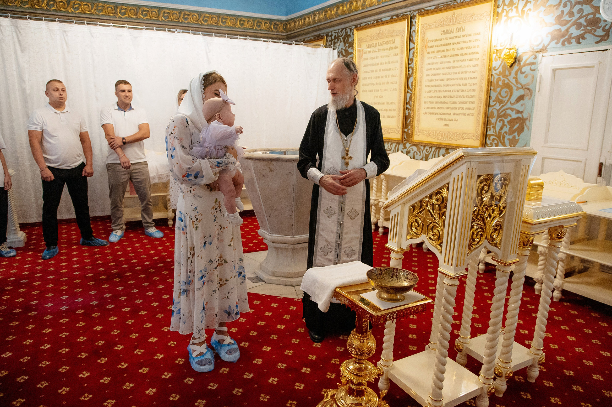 Крещение Полины. Семейный и детский фотограф в Москве Александра Мак