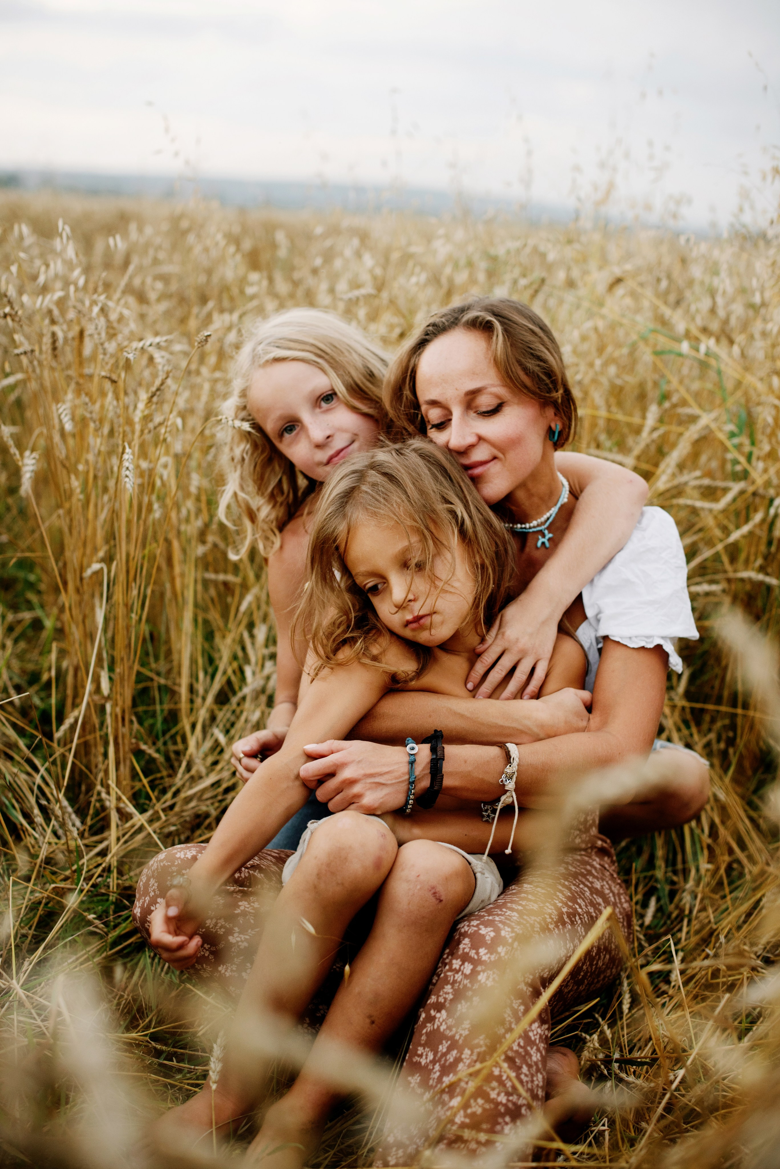 Таня и дети. Фотограф Томск Наталья Стволова