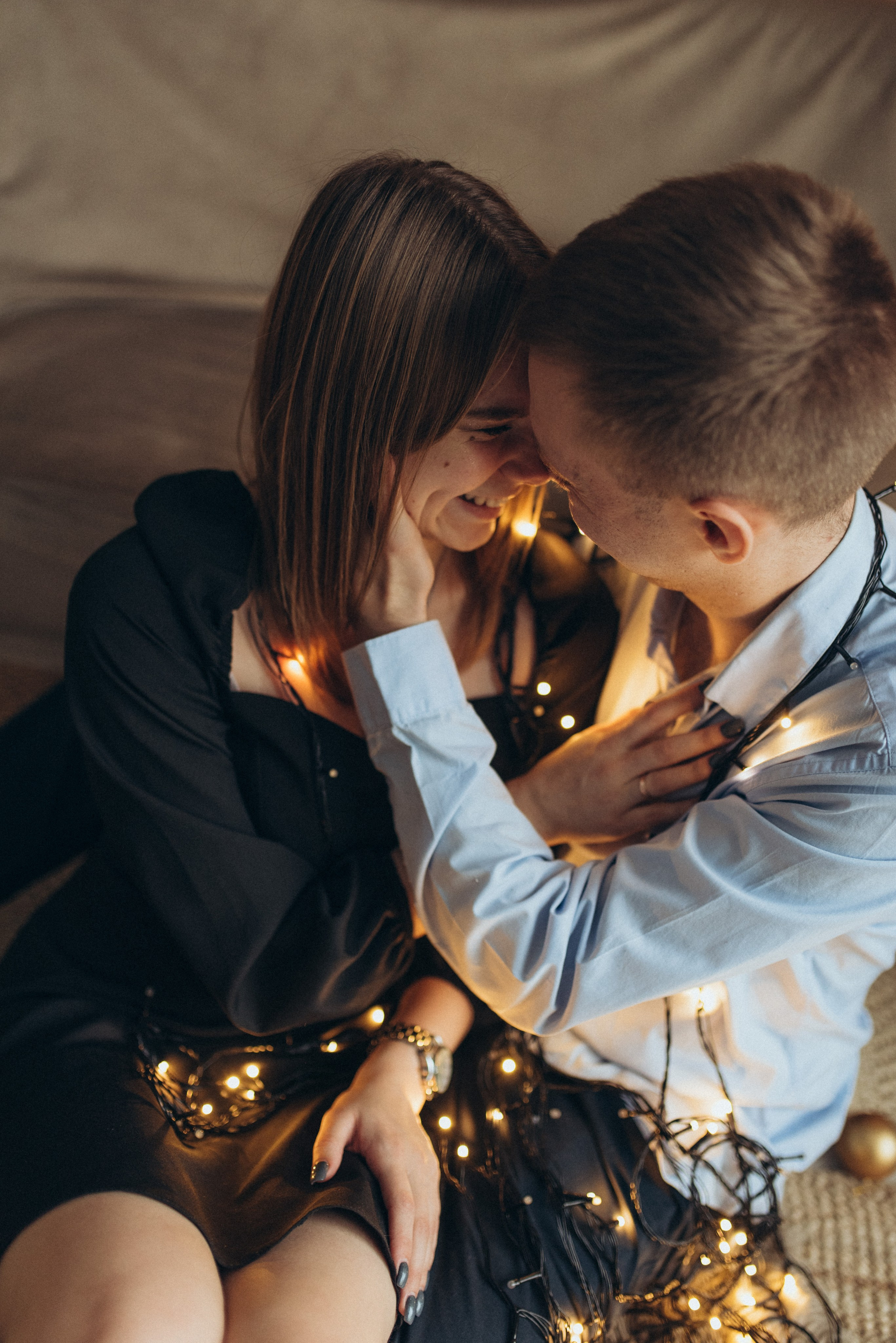 Новогодняя lovestory. Семейный фотограф в Москве Екатерина Север