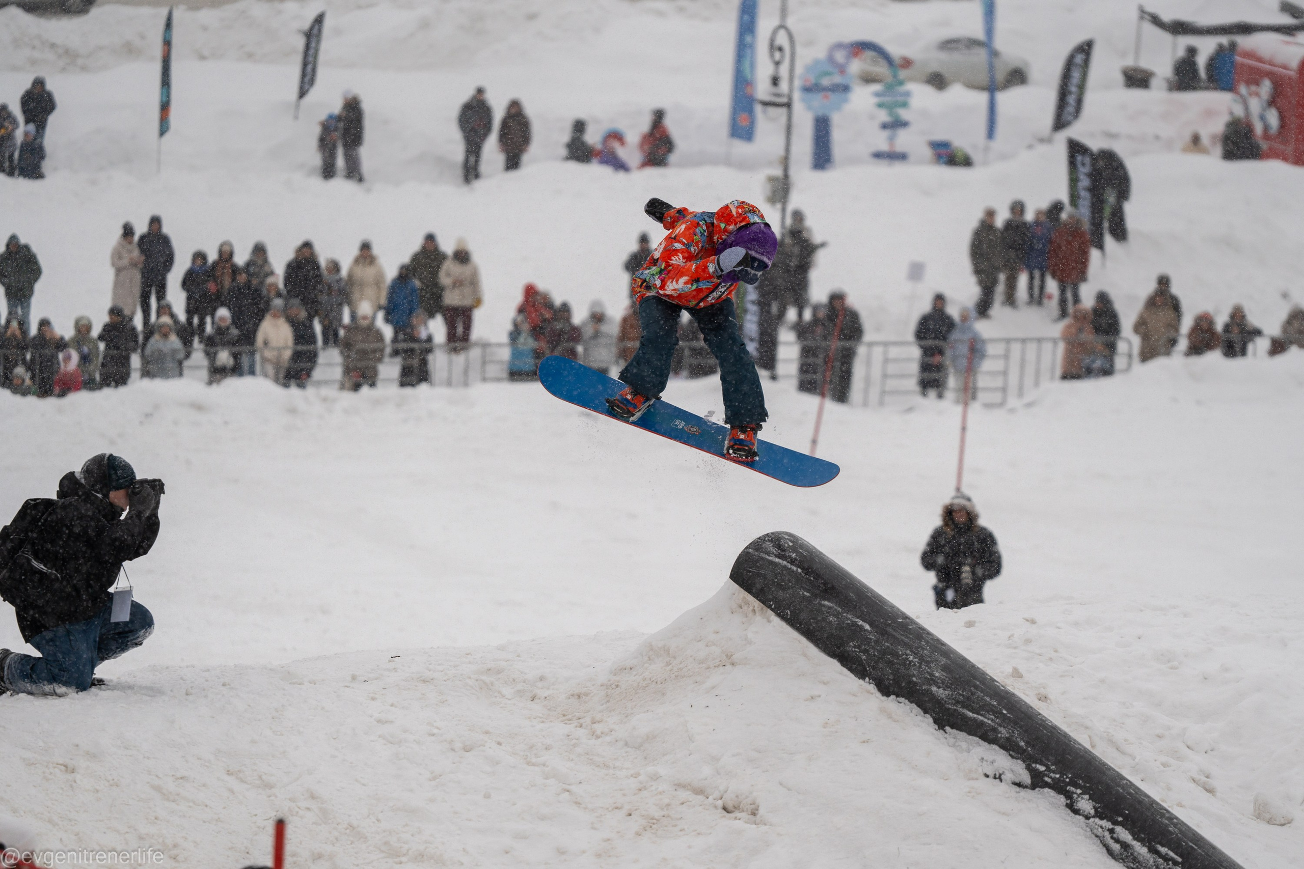 «Крутой спуск у Кремля». г. Казань. 08.02.26. Евгений | Спорт Фото в Татарстане