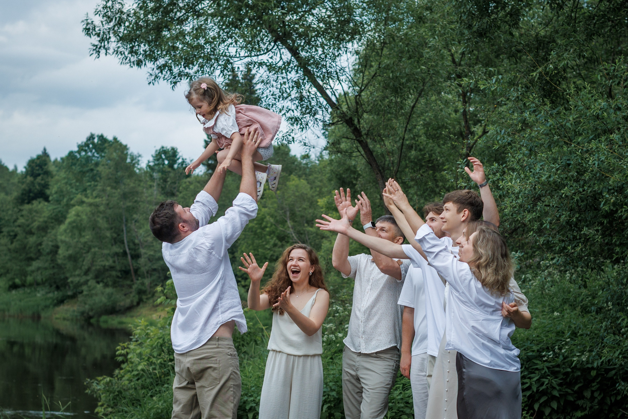 Юбилей папы. Детский и семейный фотограф Мария Киселёва. Москва