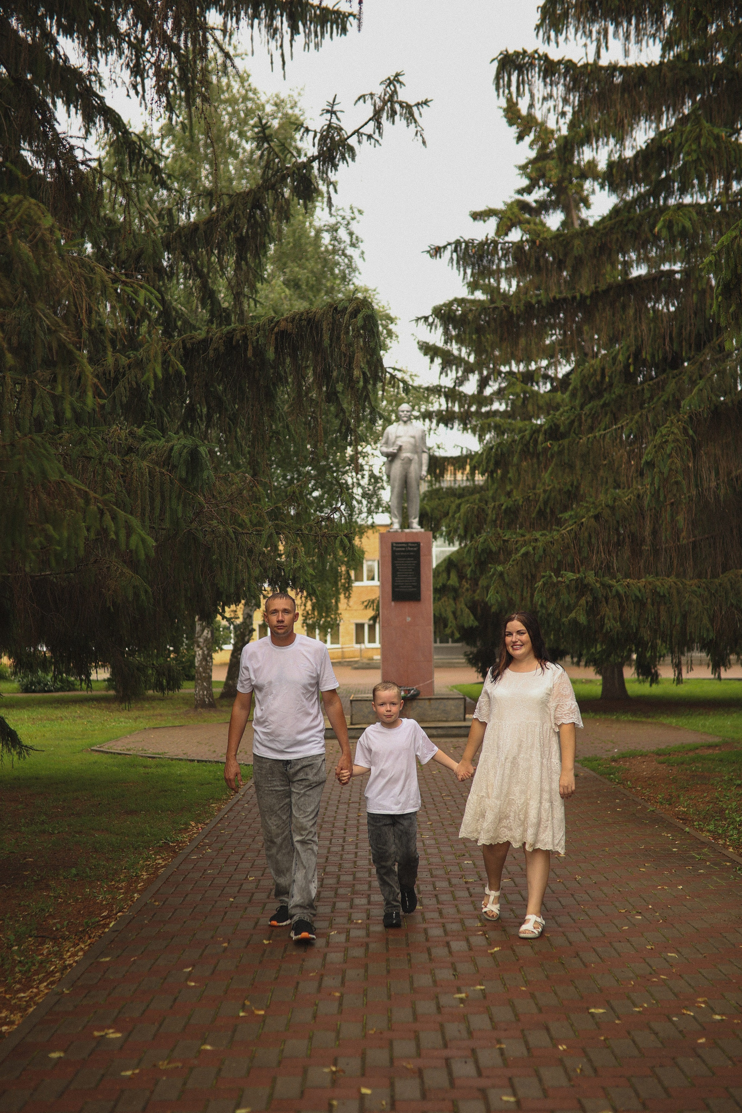 Семья Тани, Валеры, Саши и Маруси. Фотограф Самара Лена Мандарин