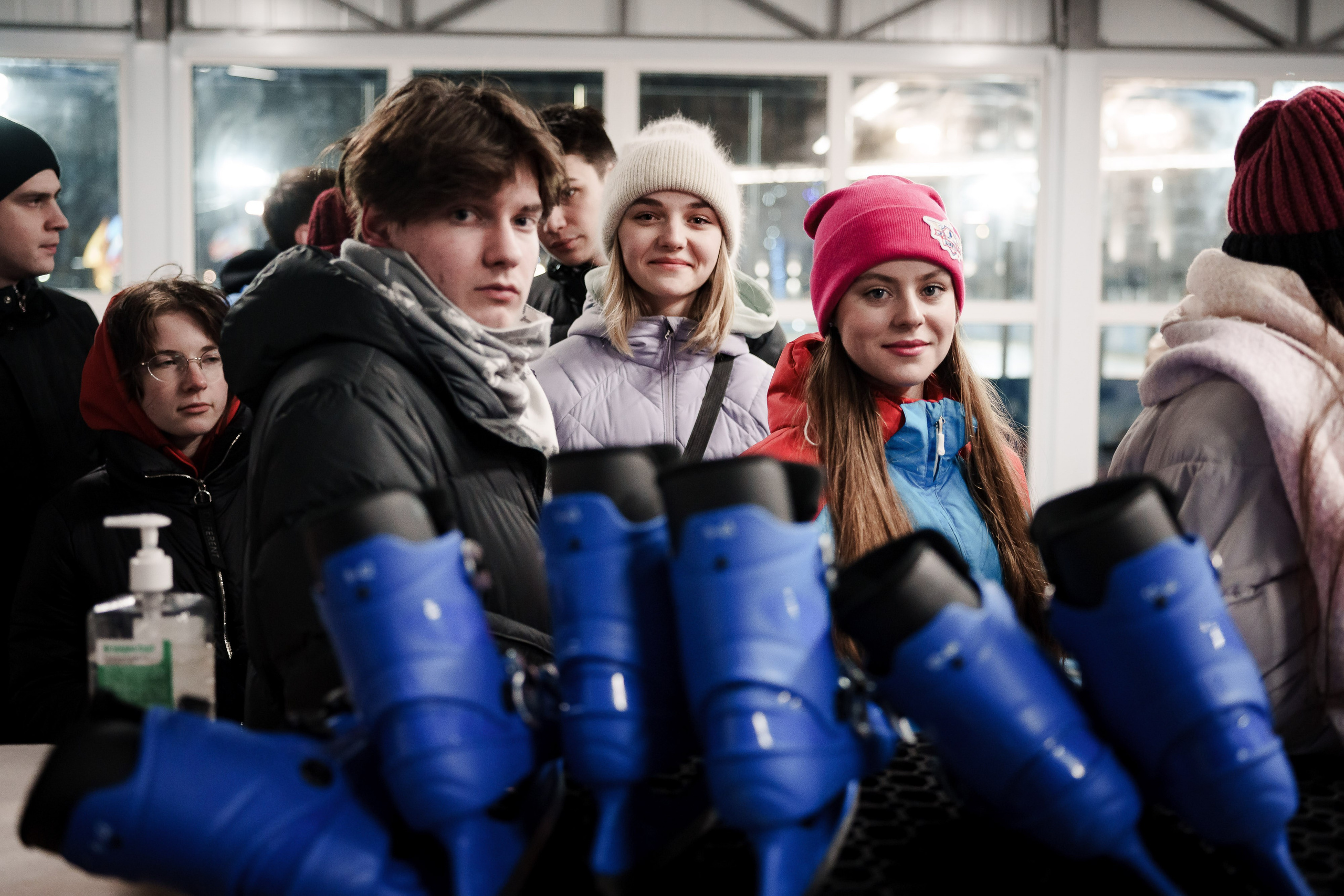День студента на центральном катке в г. Ярославле. Репортажный фотограф Сергей Сажин г. Ярославль