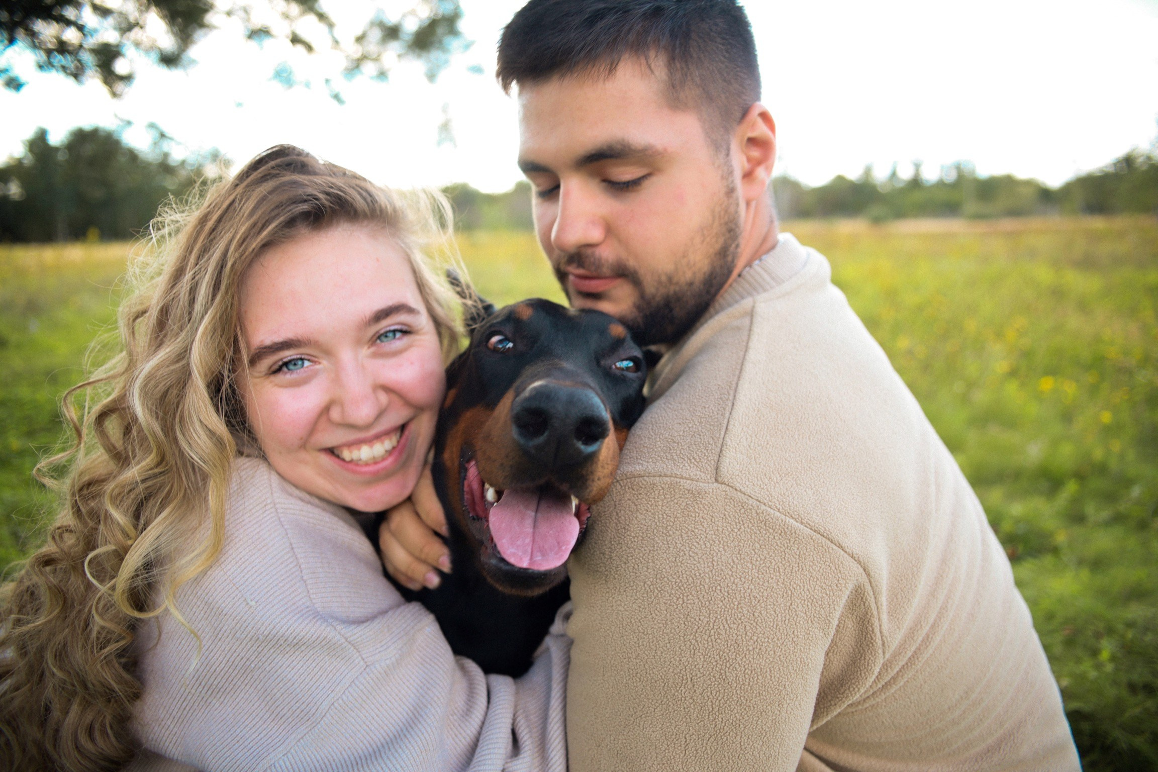 С собаками. Фотограф в Серпухове и Тарусе Ксения Царёва