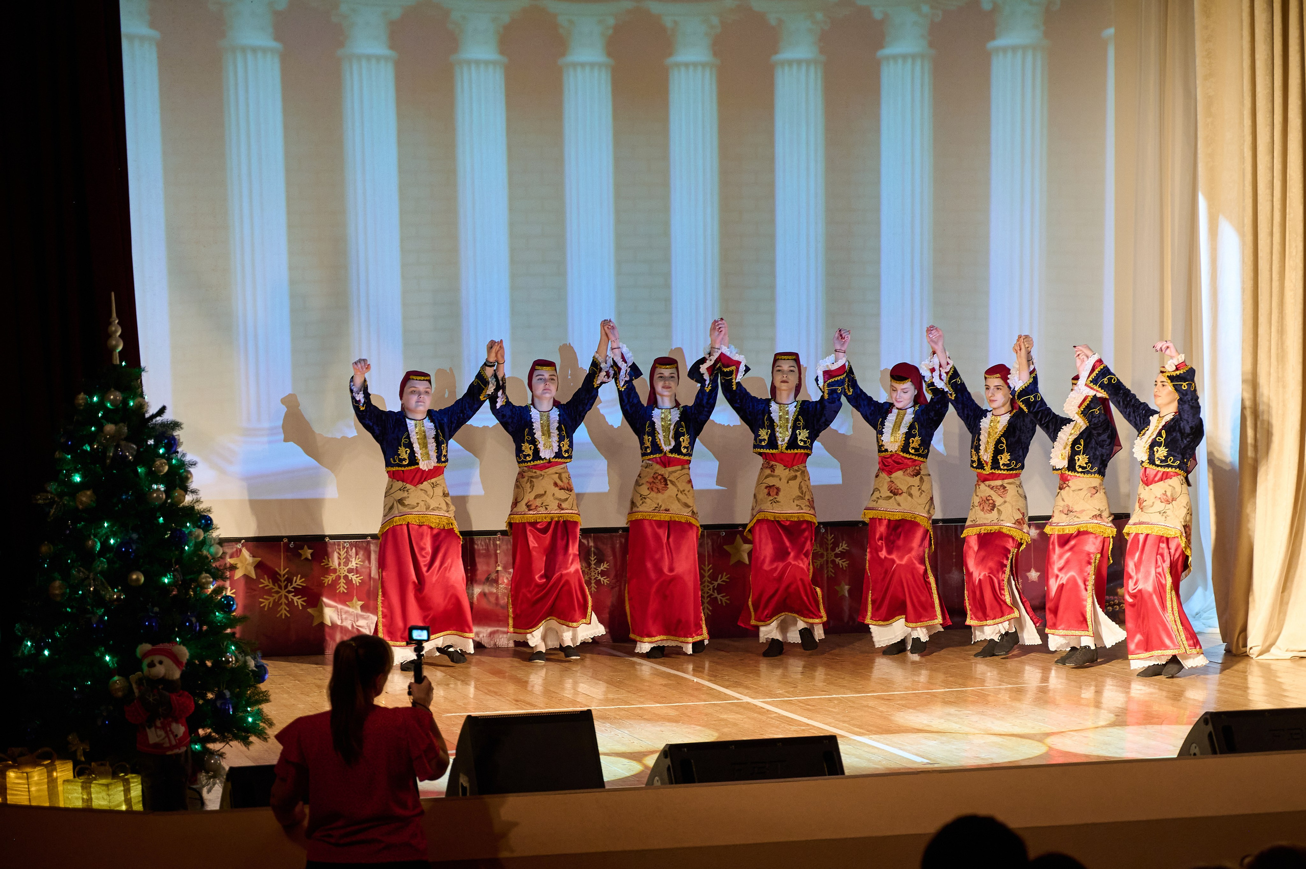 Новогодний концерт. Жизнь курорта Кабардинка в фотографиях