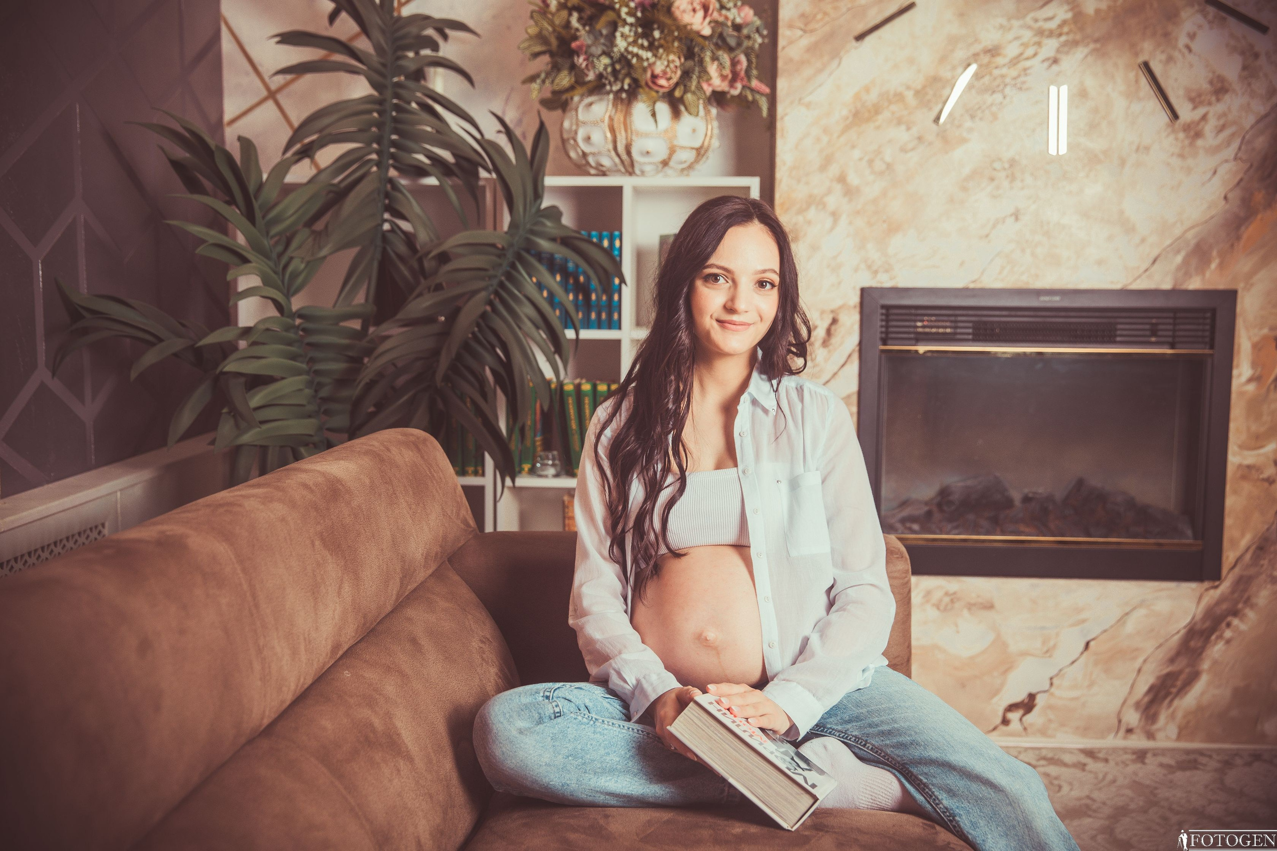 Фотосессия беременности: Портфолио нежных моментов. Интерьерная фотостудия FOTOGEN г. Краснодар