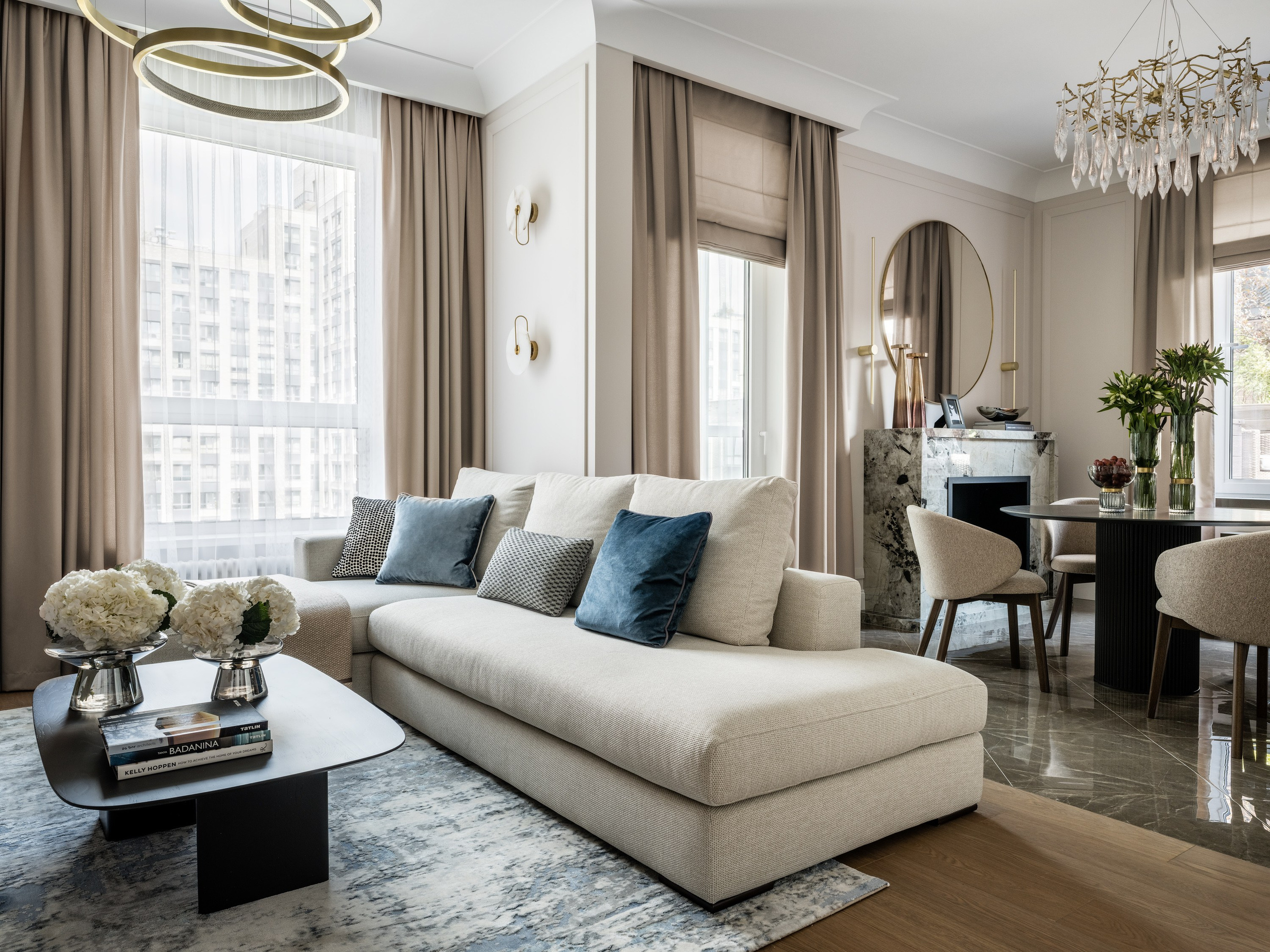 Дизайн квартиры в ЖК Сити парк