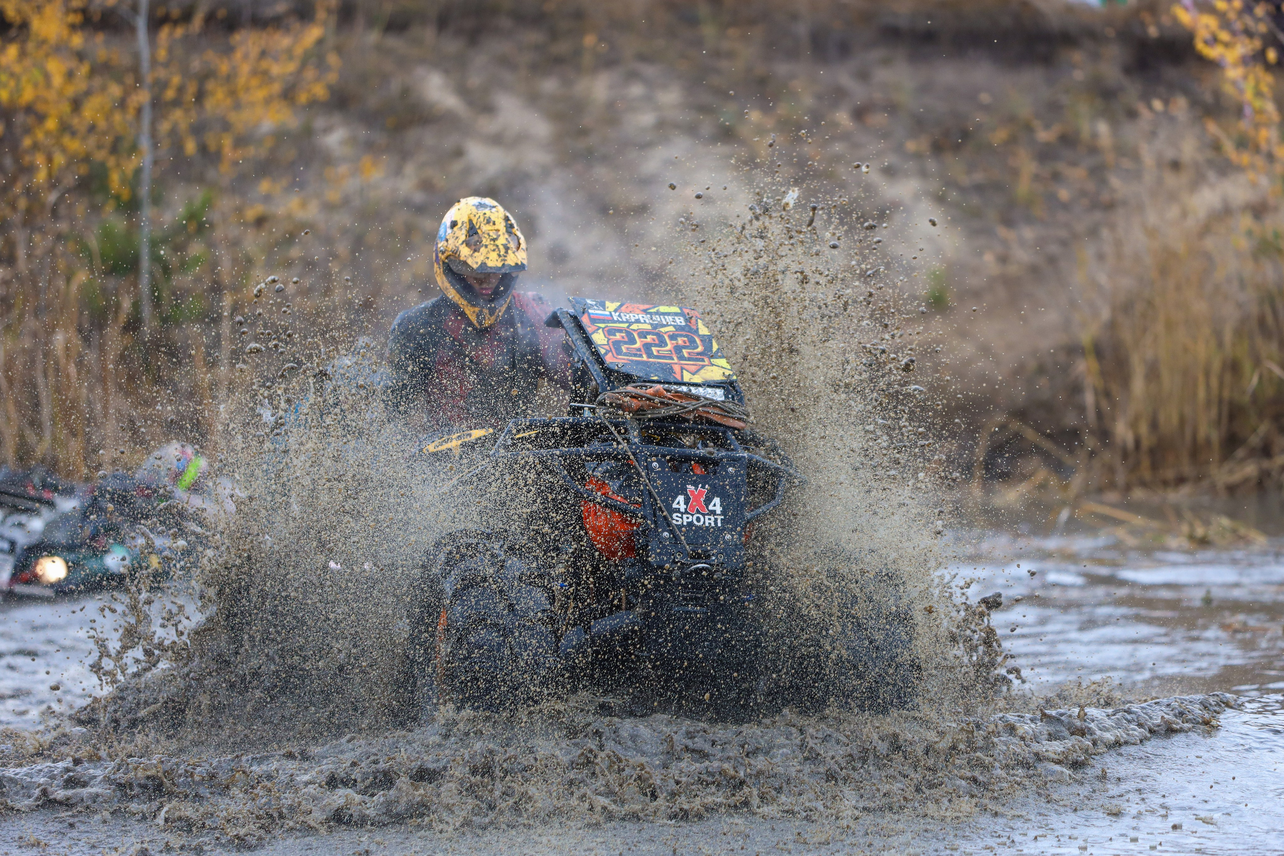 Гонки на квадроциклах Грязевое кольцо. Спортивный фотограф в Самаре