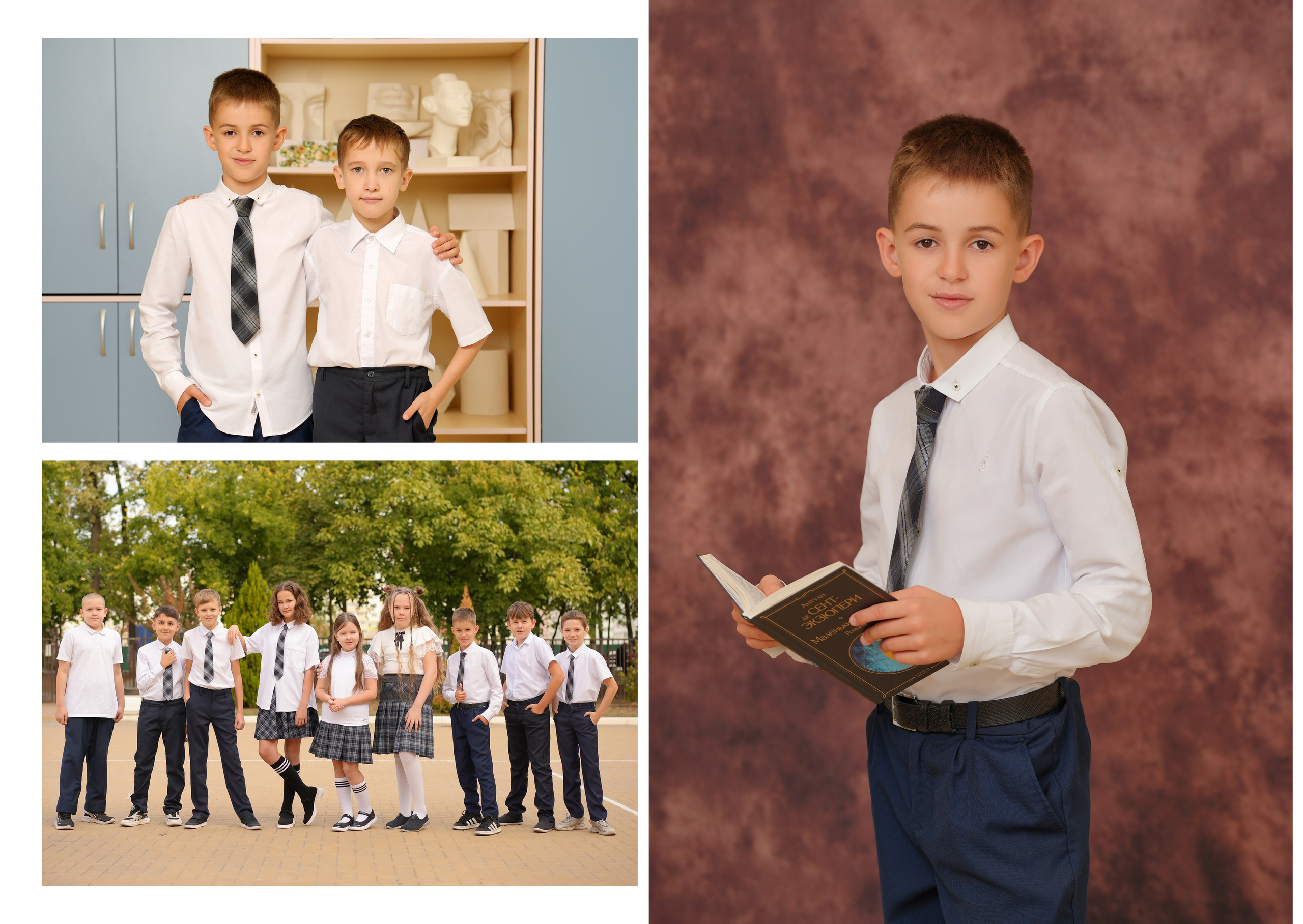 ШКОЛА 104 — 4 «В» класс. Красивый выпускной альбом в Краснодаре