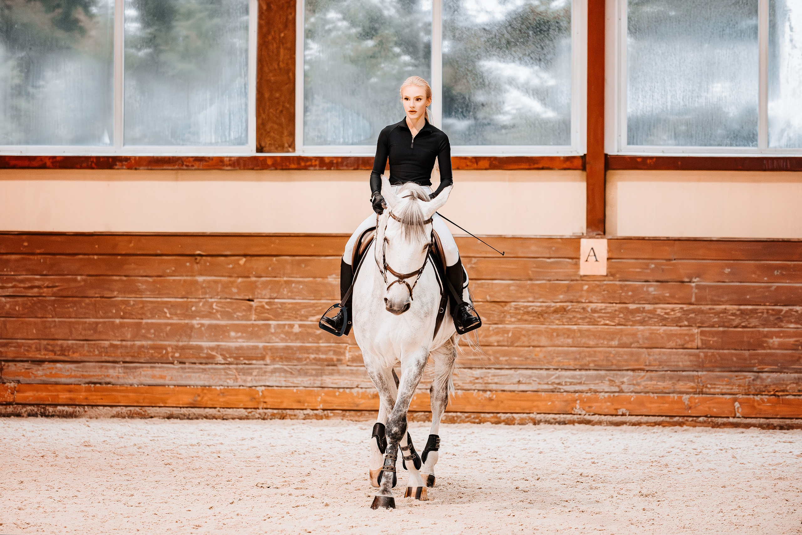 Анастасия и Соперник. Куракина Дарья • Конный фотограф