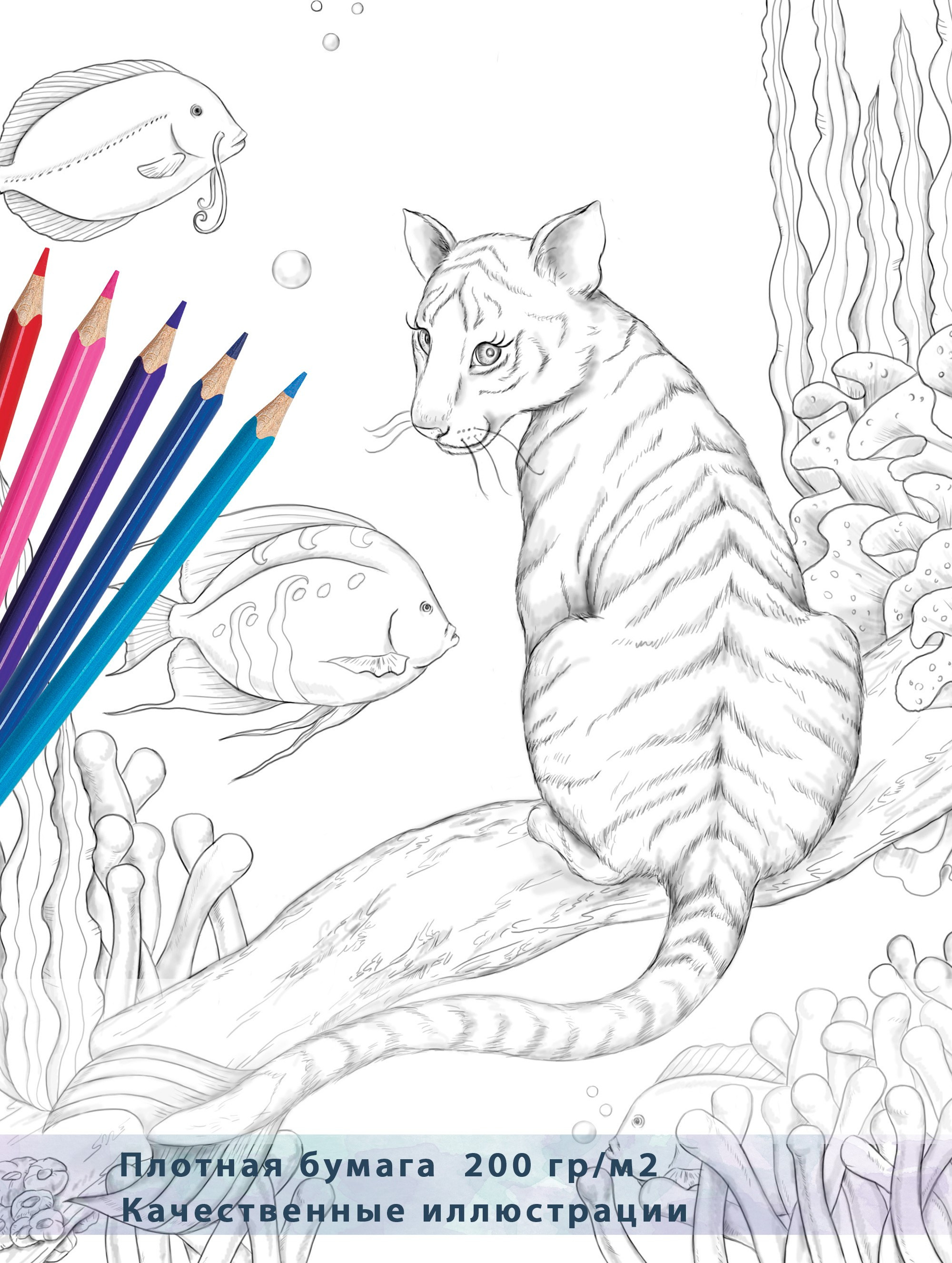 MysWorldA5. Раскраски Алёны Лазаревой