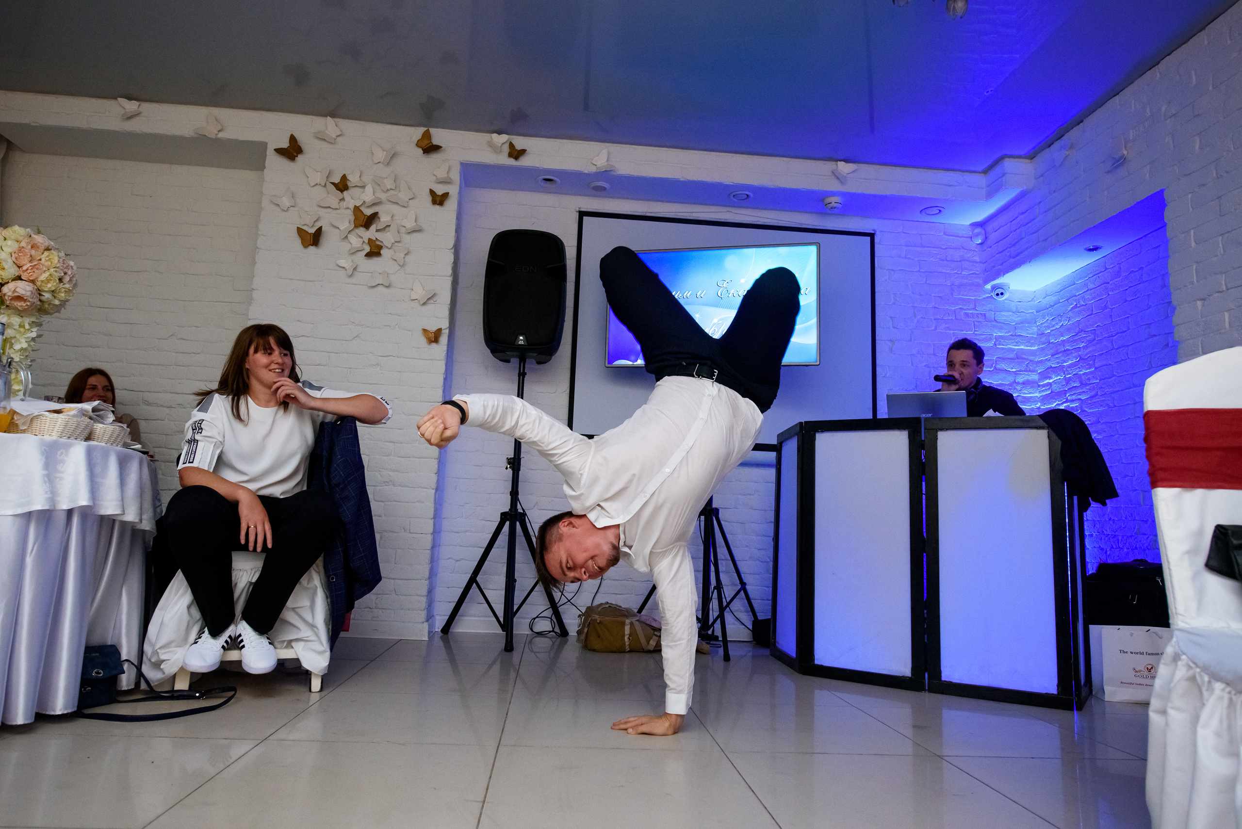 Съемка свадебного банкета Кати и Максима. Свадебный фотограф в Санкт-Петербурге Афонин Андрей