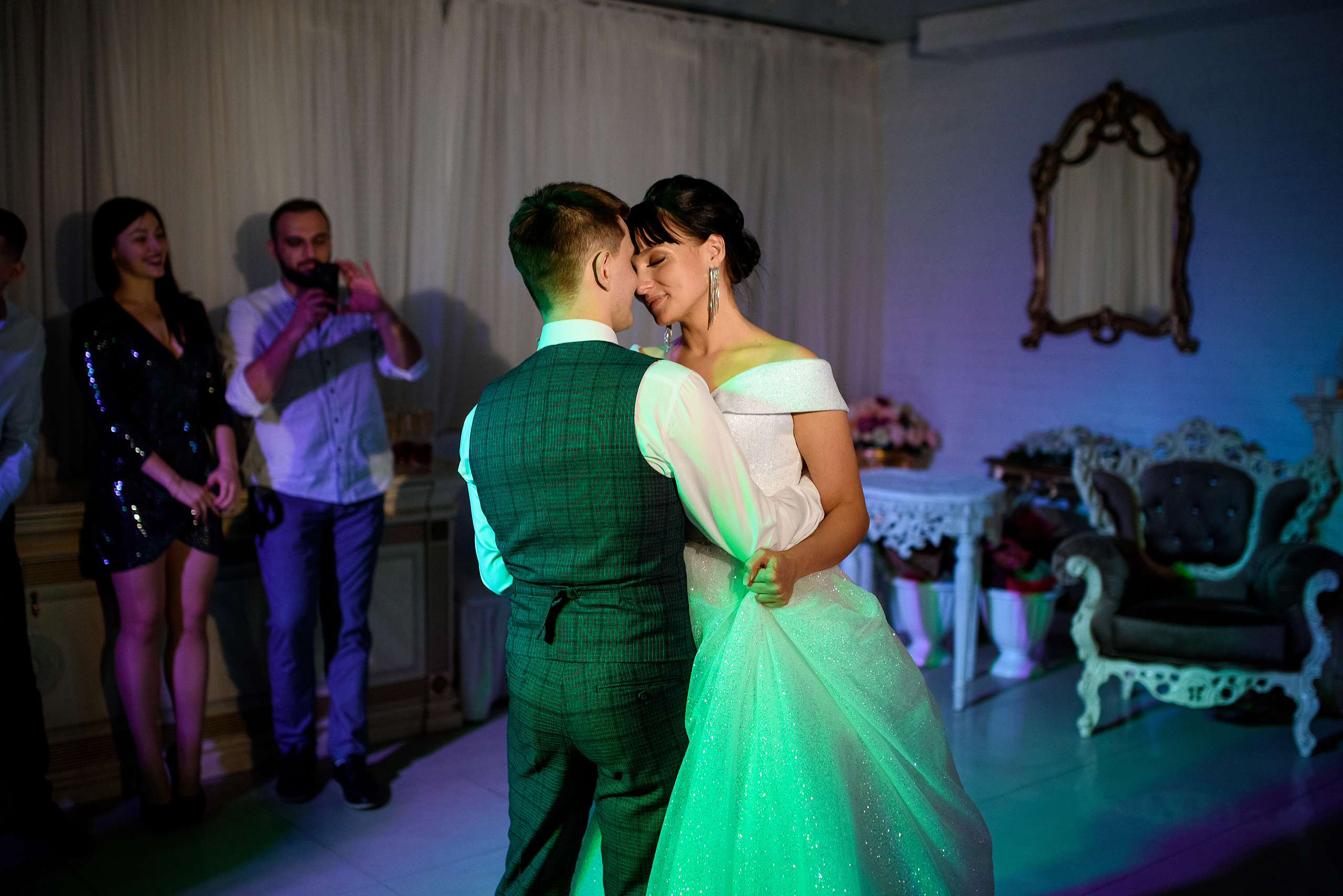 Съемка свадебного банкета Кати и Максима. Свадебный фотограф в Санкт-Петербурге Афонин Андрей