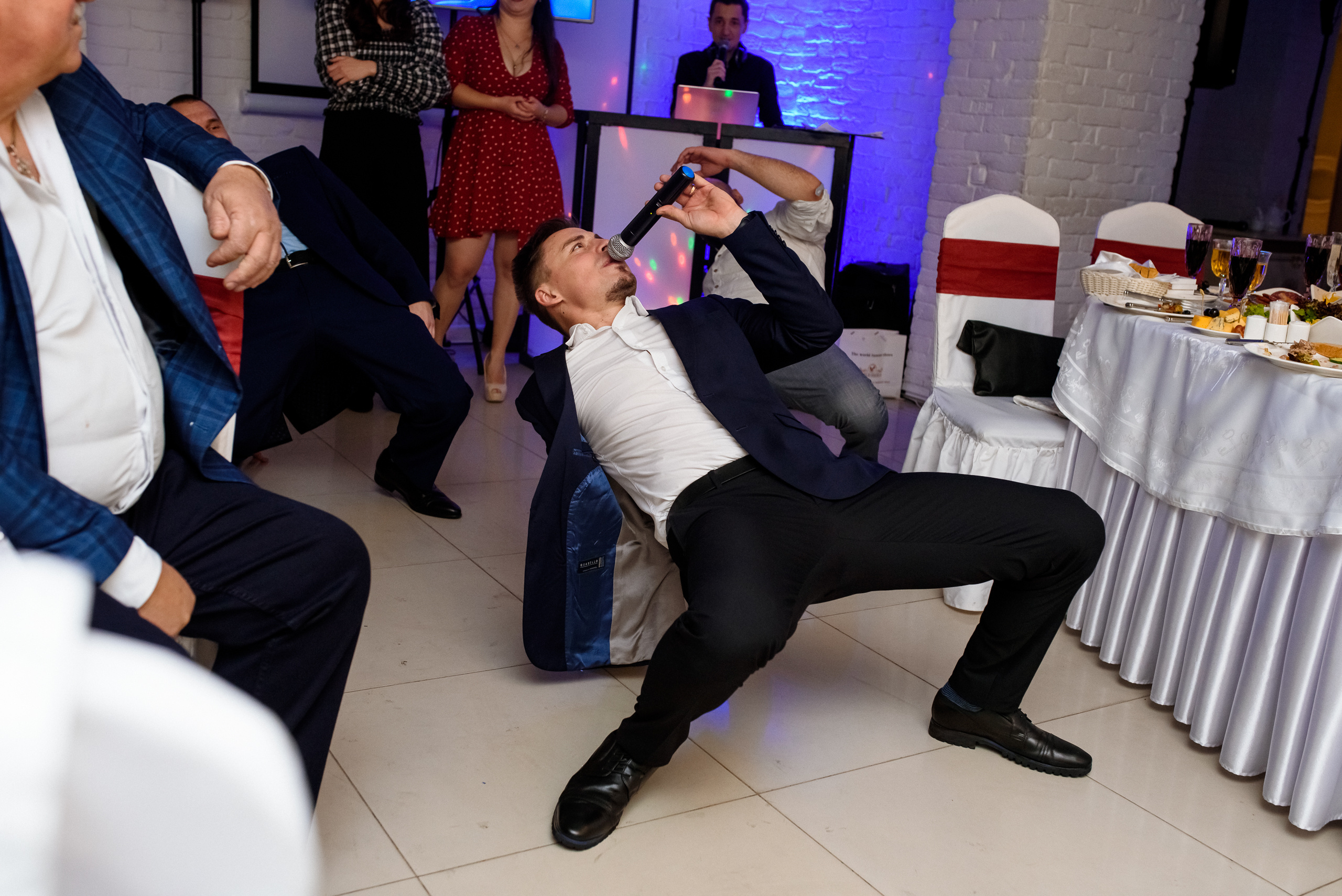 Съемка свадебного банкета Кати и Максима. Свадебный фотограф в Санкт-Петербурге Афонин Андрей