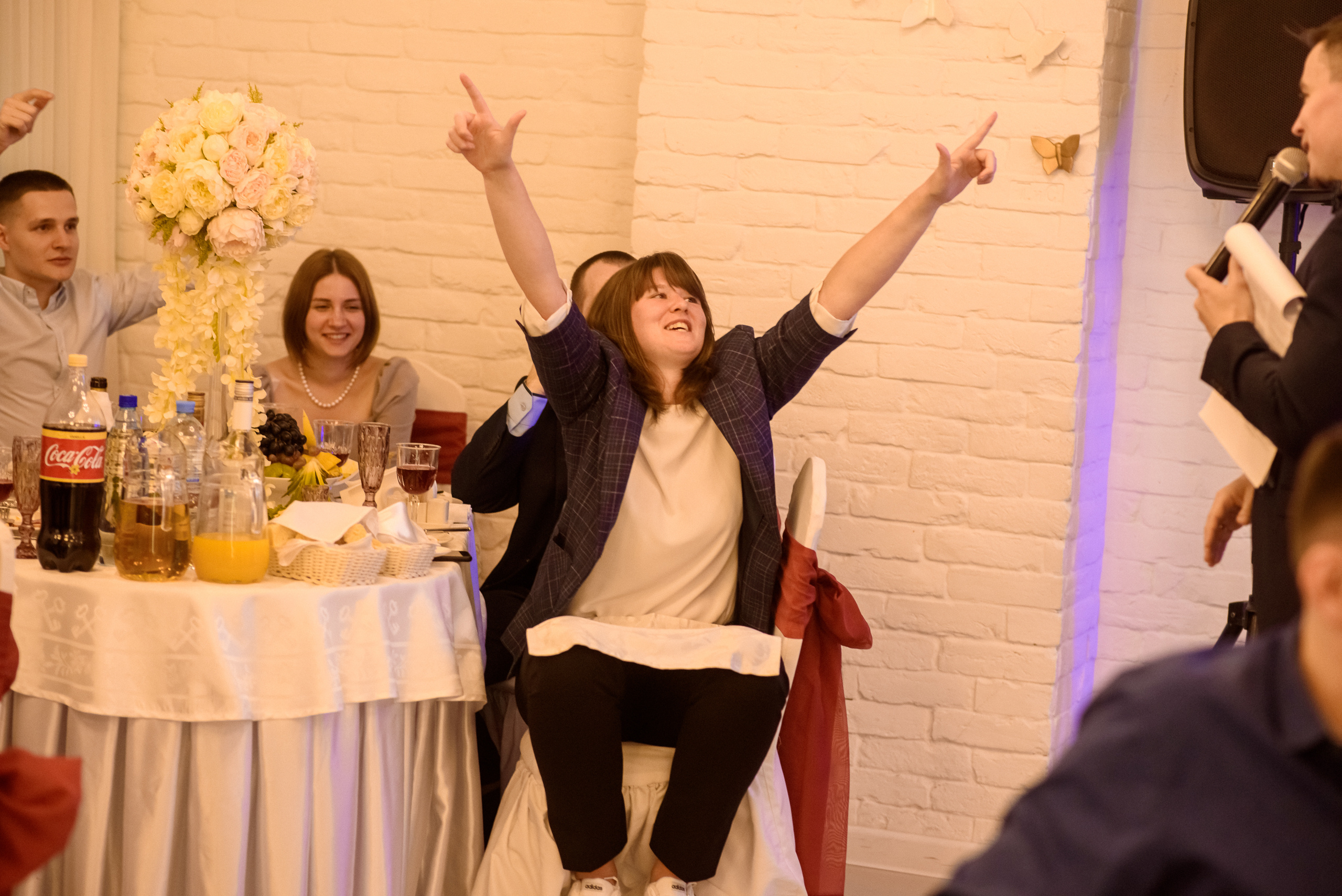 Съемка свадебного банкета Кати и Максима. Свадебный фотограф в Санкт-Петербурге Афонин Андрей