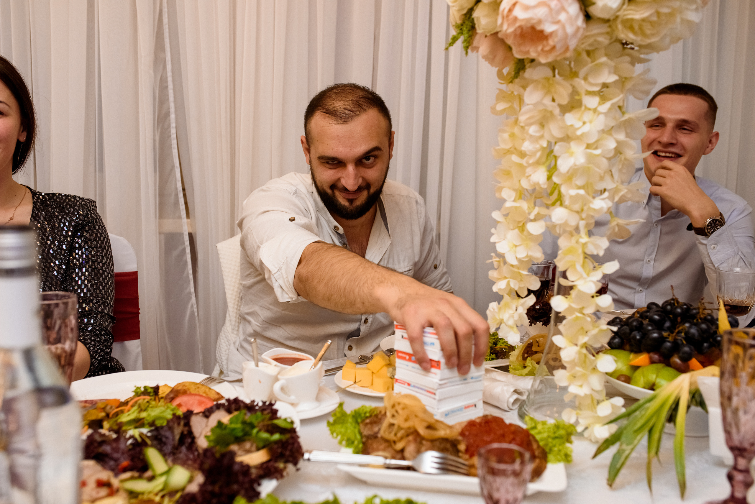 Съемка свадебного банкета Кати и Максима. Свадебный фотограф в Санкт-Петербурге Афонин Андрей