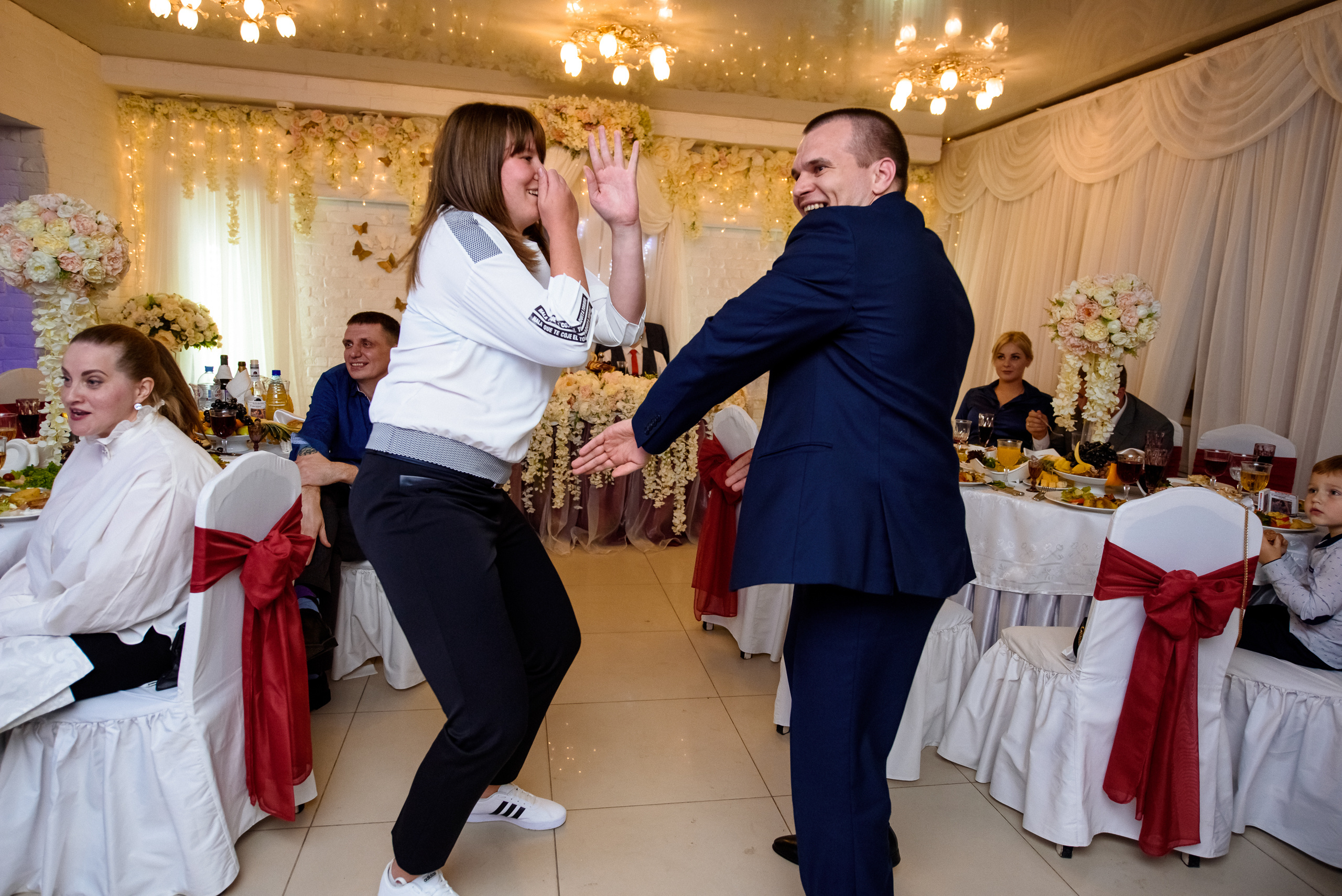 Съемка свадебного банкета Кати и Максима. Свадебный фотограф в Санкт-Петербурге Афонин Андрей